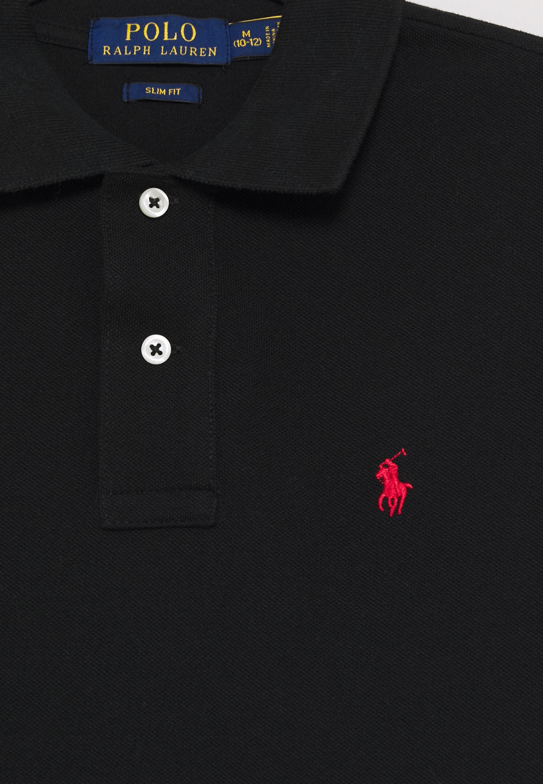 Polo Ralph Lauren CUSTOM FIT - Polo shirt - black