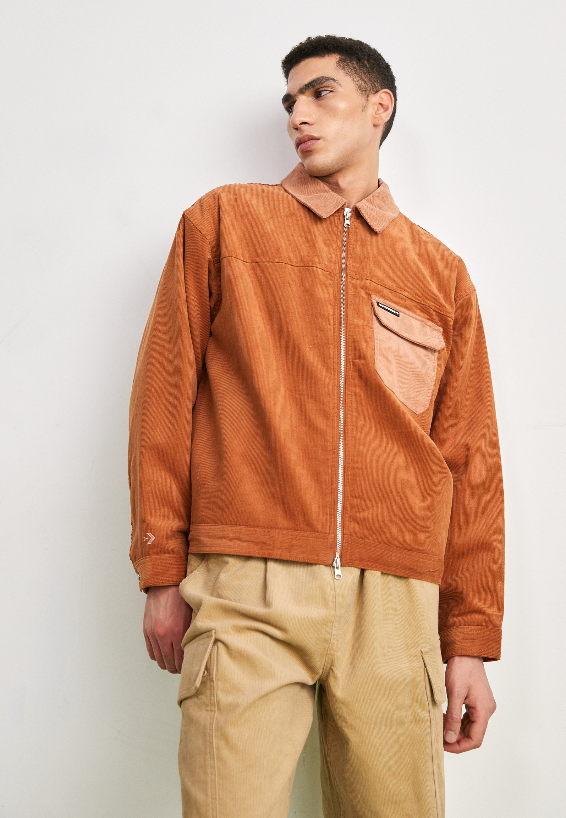 Converse PADDED JACKET - Light jacket - tawny owl/brown