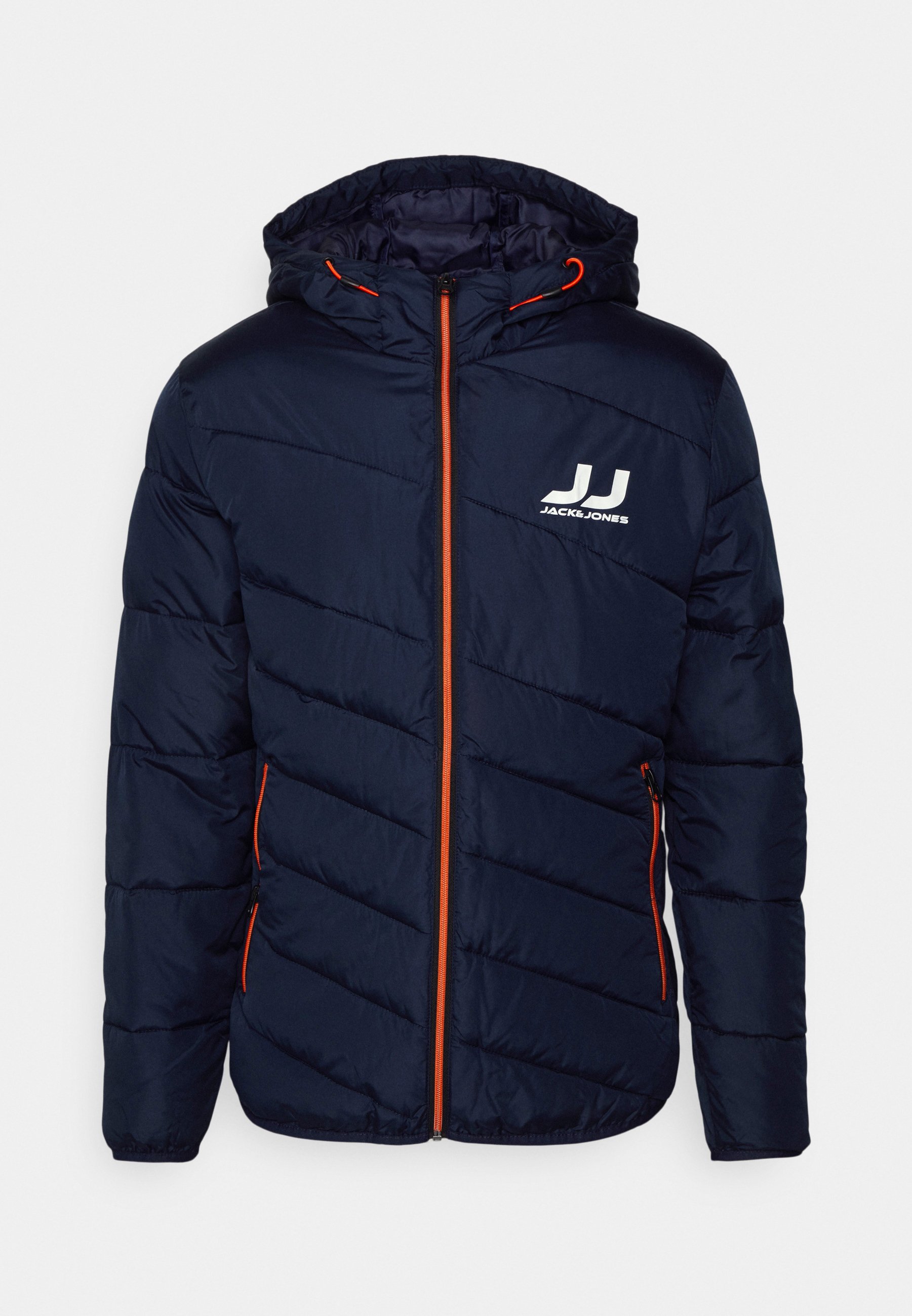 Jack &Jones JJBOBBY PUFFER JACKET - Light jacket - navy/dark blue
