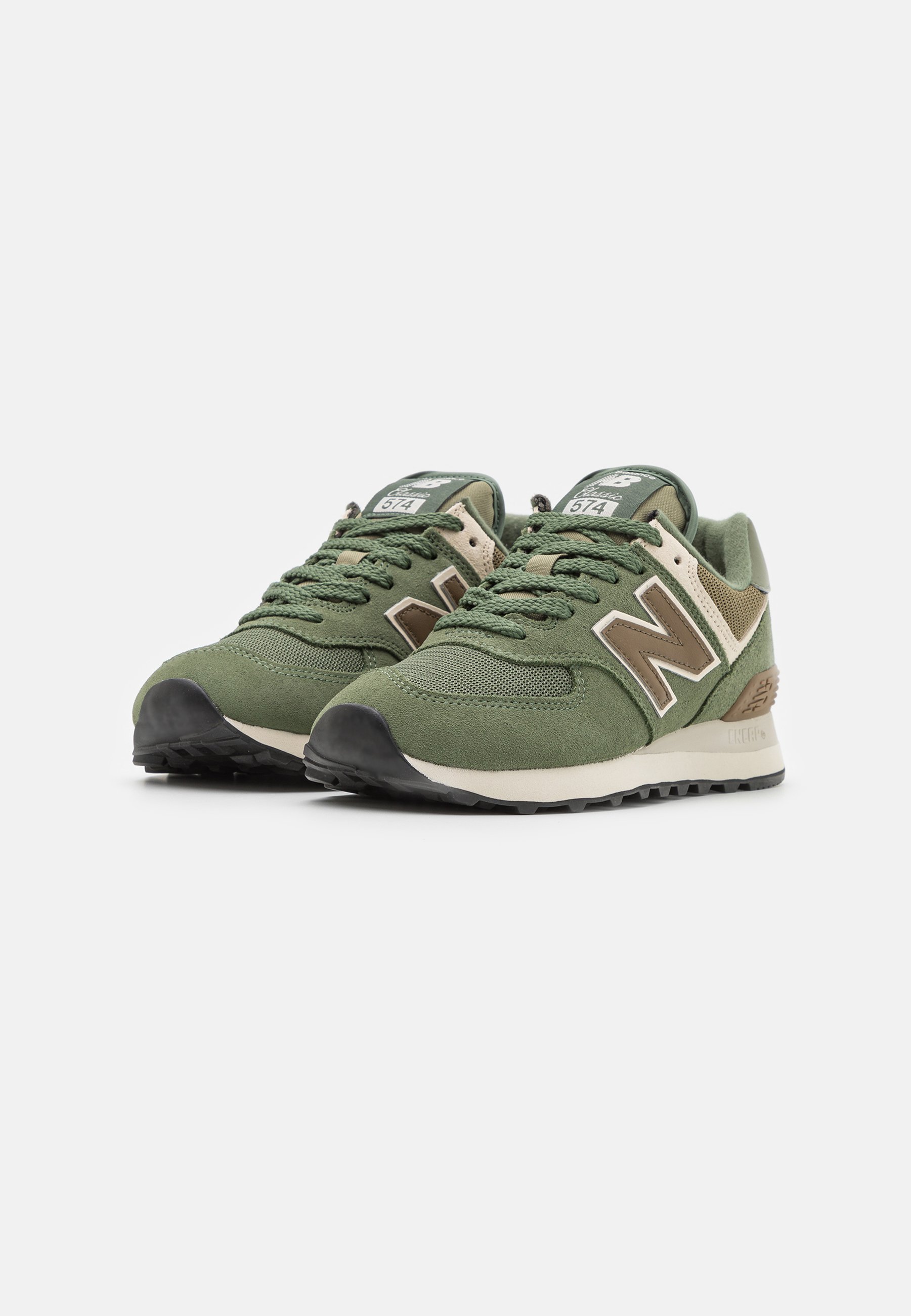 NB 574 UNISEX - Trainers - norway spruce/covert green/sepia/moonbeam/olive