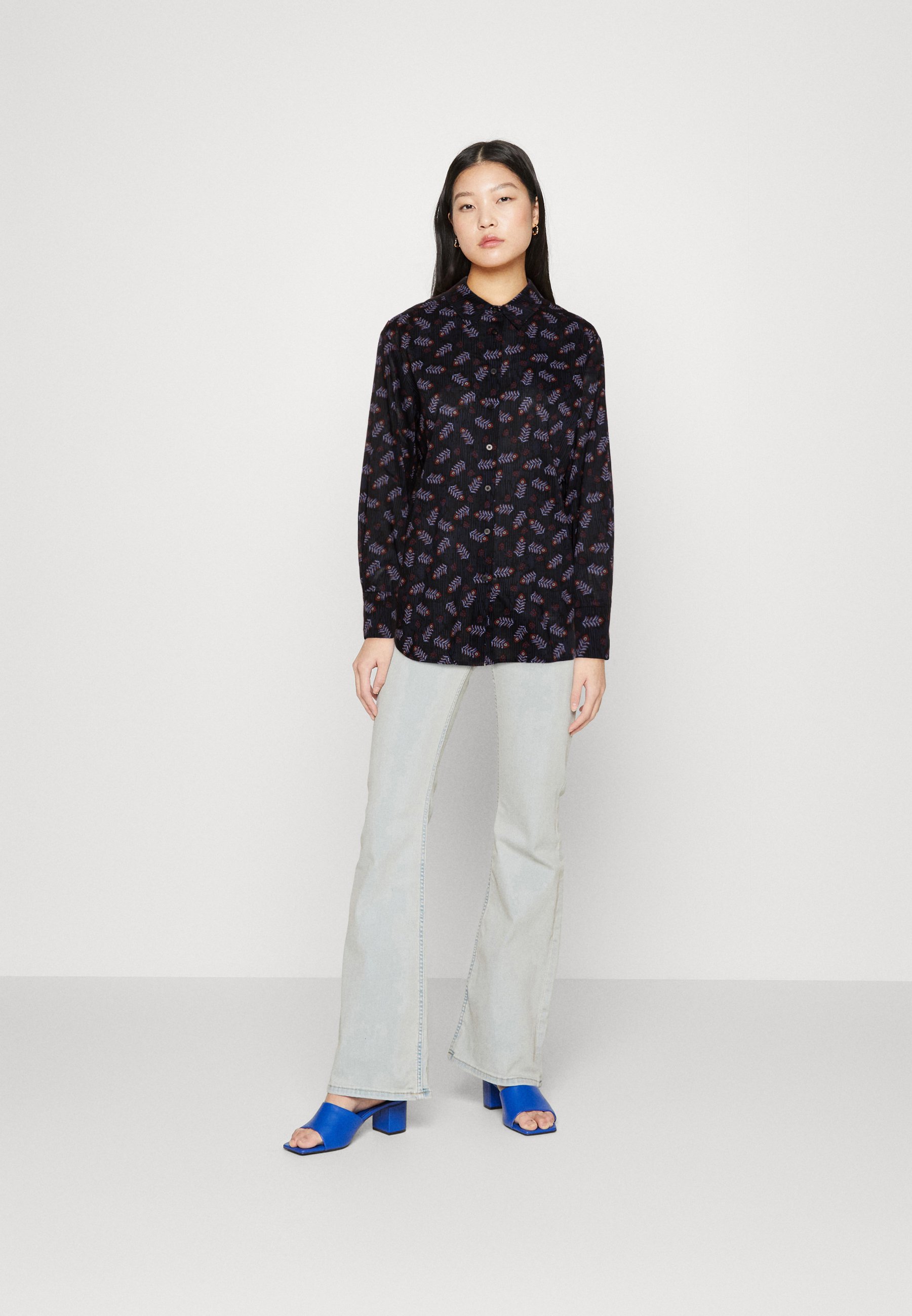 Scotch & Soda ALL OVER PRINTED RELAXED FIT  - Button-down blouse - multi-coloured