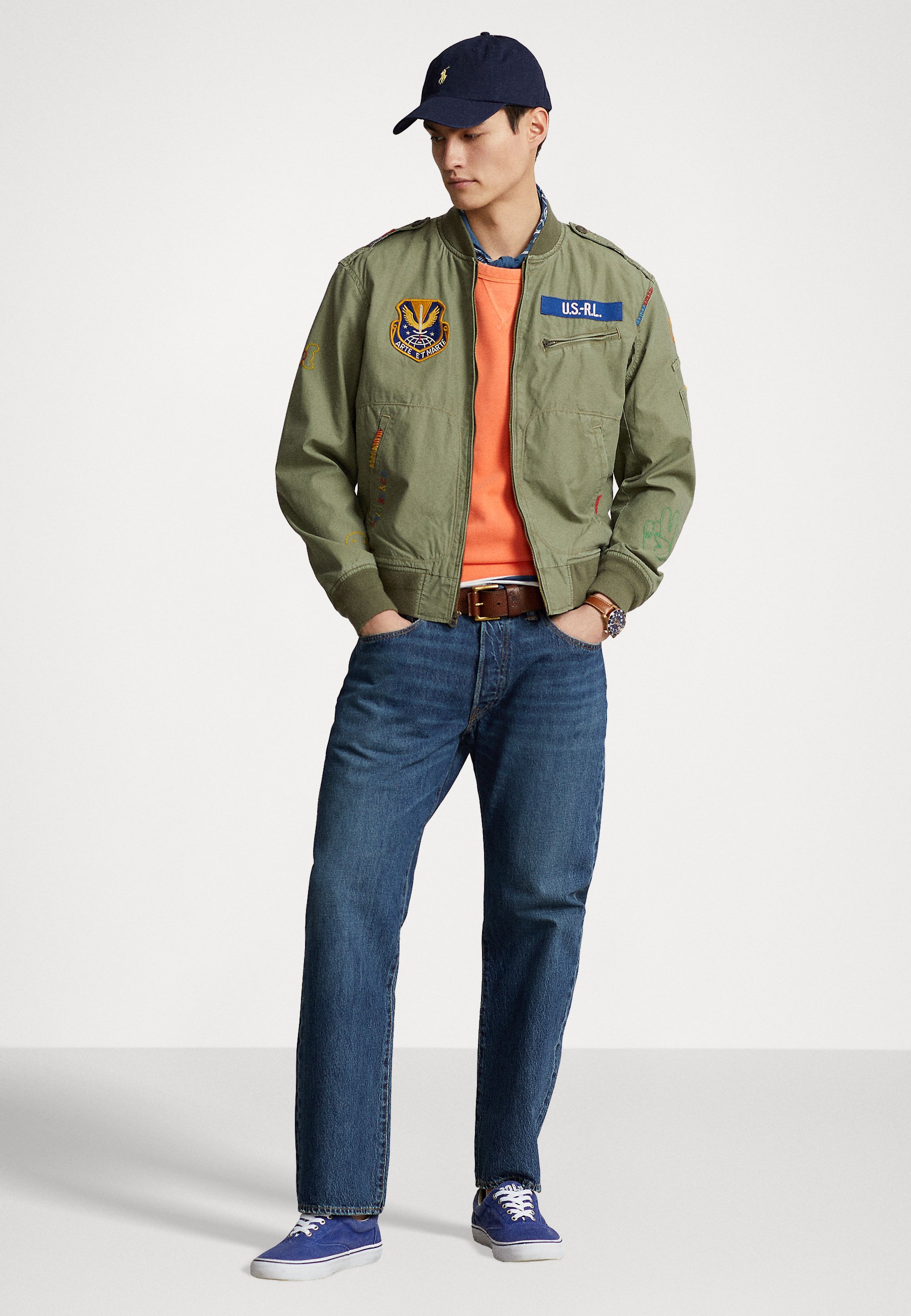 Polo Ralph Lauren TARIM LINED  - Summer jacket - army olive/olive