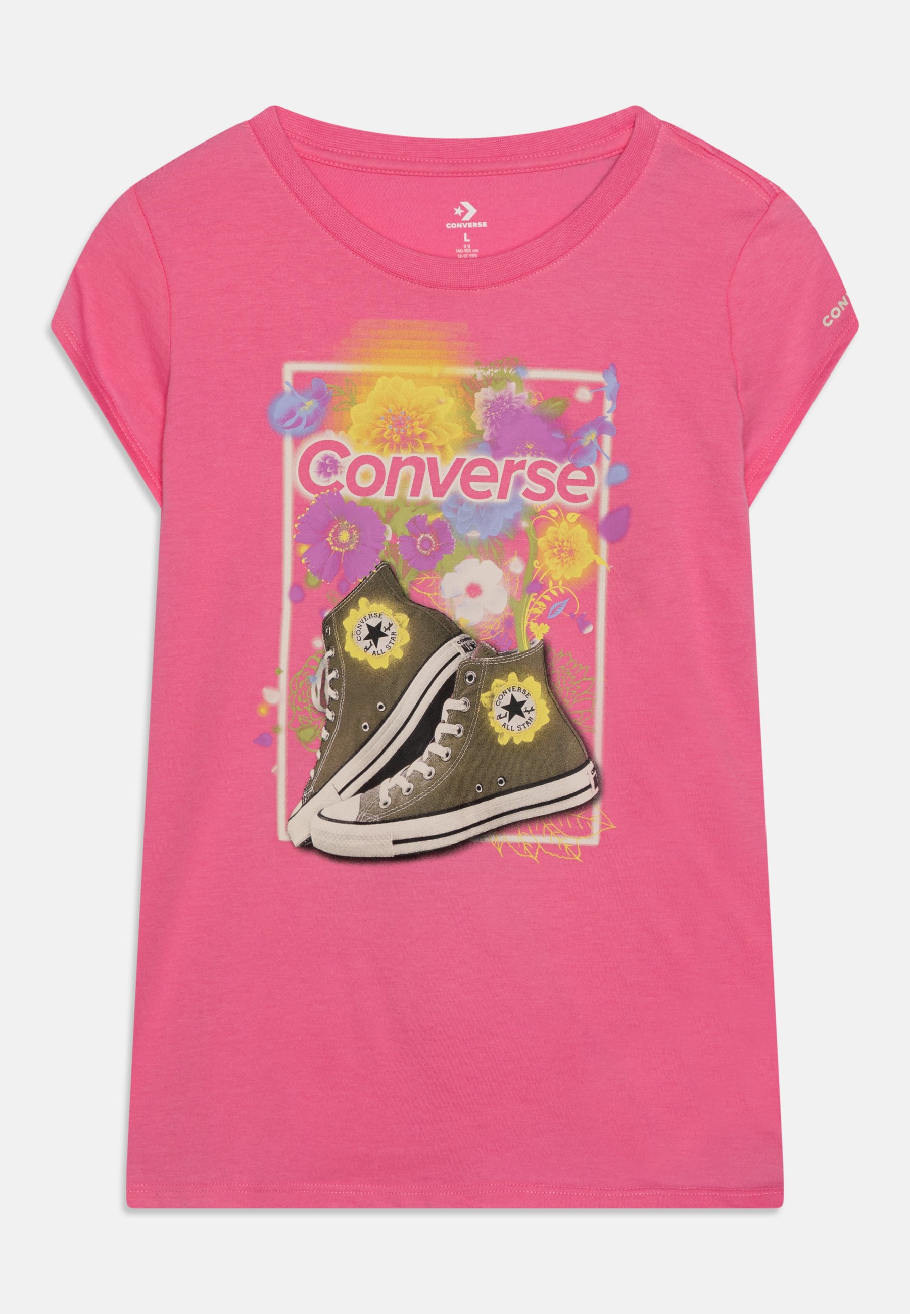 Converse CHUCK TAYLOR CLASSIC - Print T-shirt - pink/light pink