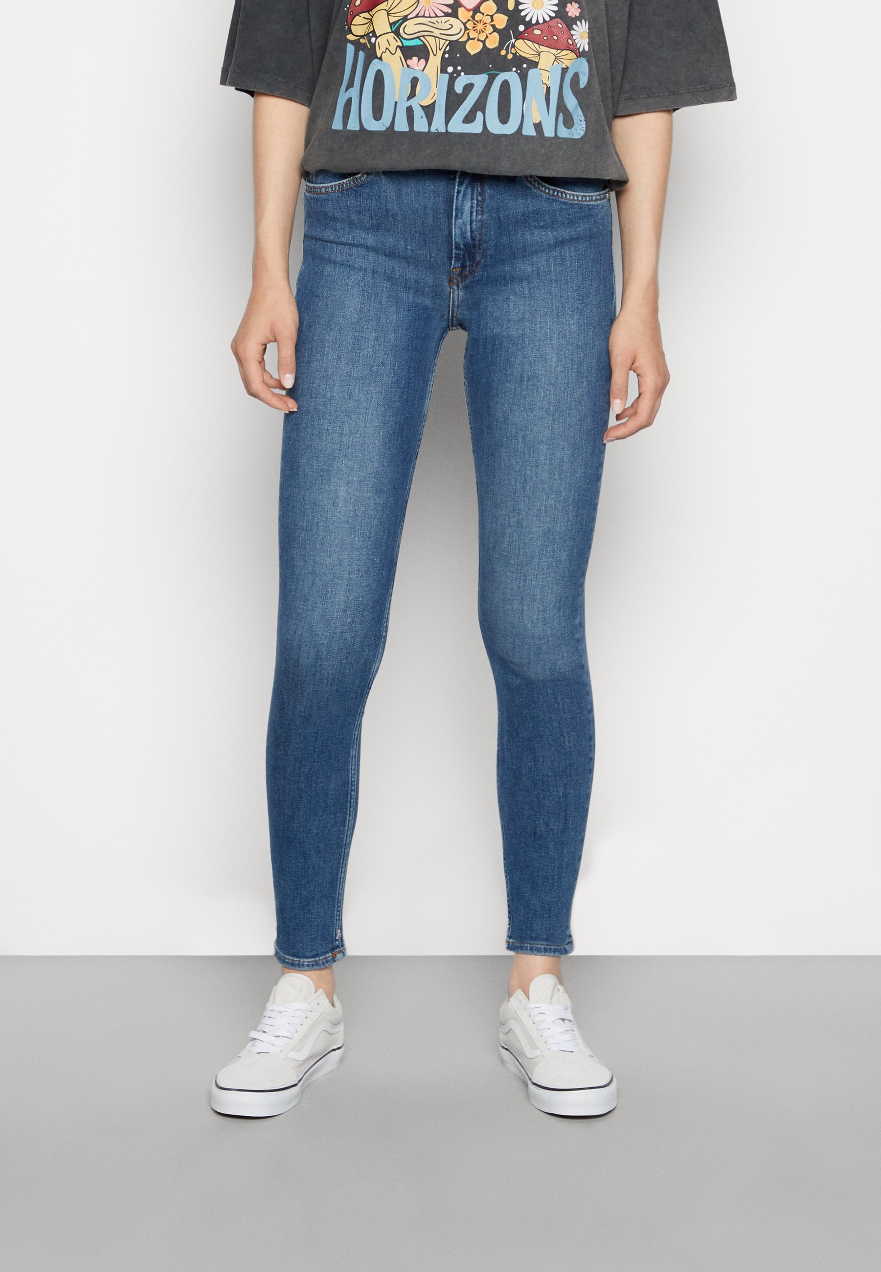 Scotch & Soda ESSENTIALS HAUT SKINNY  - Jeans Skinny Fit - fresh draft/blue denim