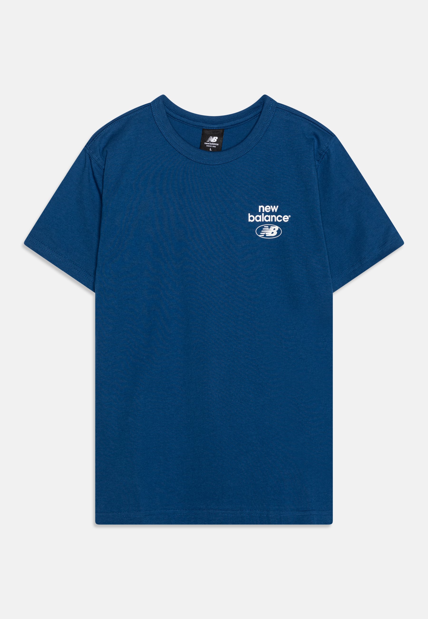 NB ESSENTIALS REIMAGINED SHORT SLEEVE UNISEX - Basic T-shirt - ate/dark blue