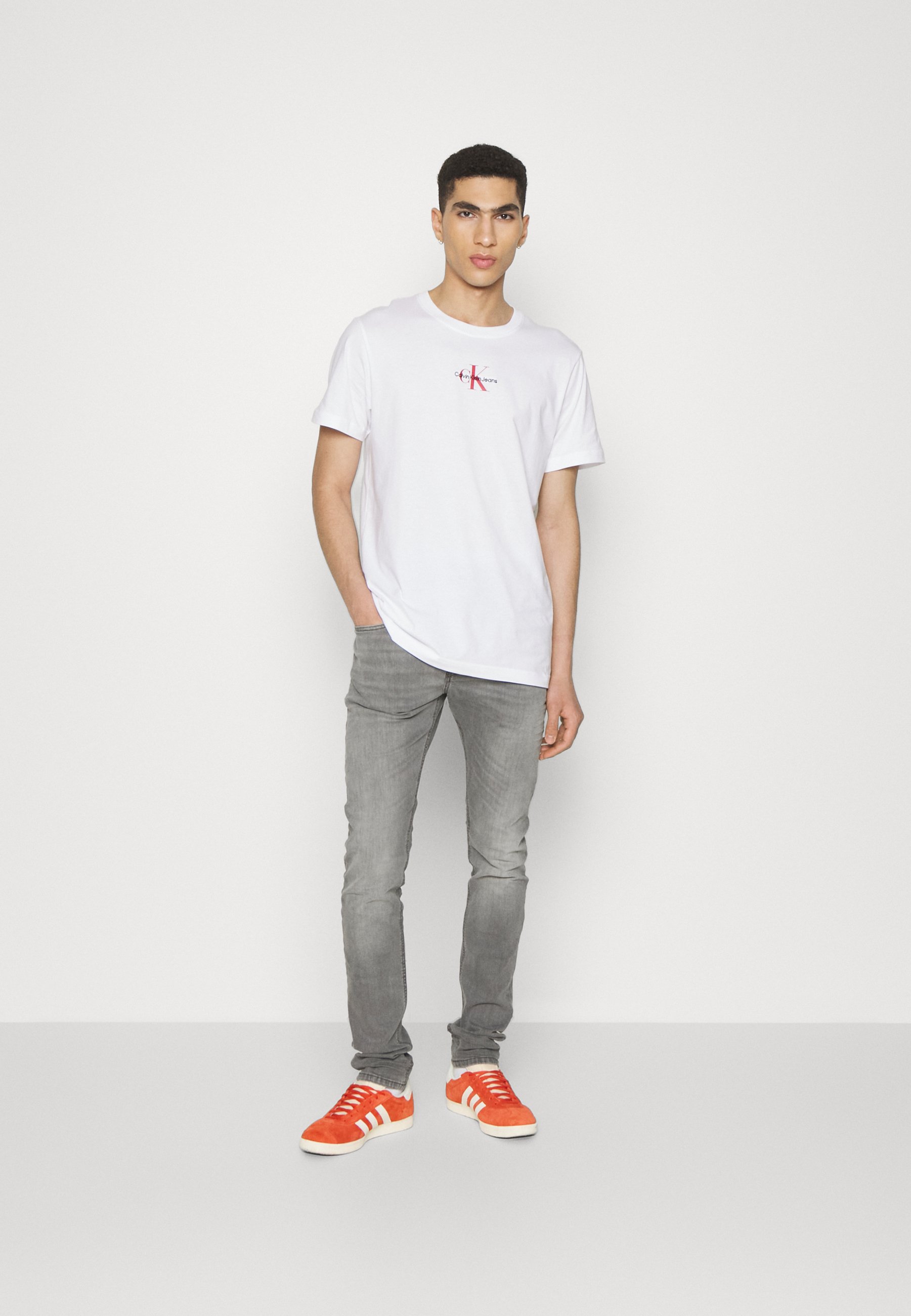 Diesel D LUSTER - Slim fit jeans - grey denim