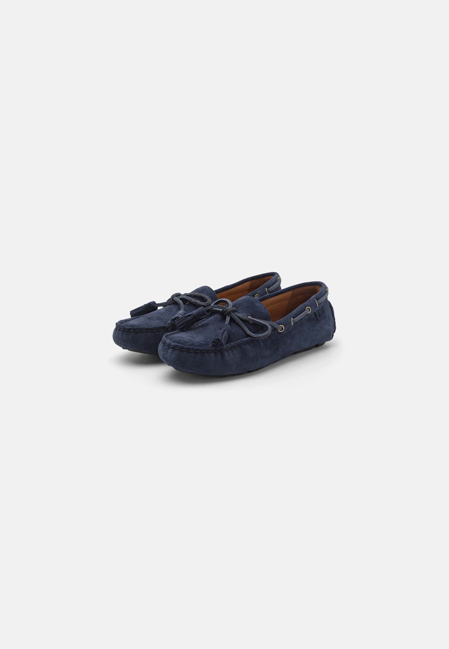 Polo Ralph Lauren ANDERS TIE CASUAL SHOE DRIVER - Moccasins - hunter navy/dark blue
