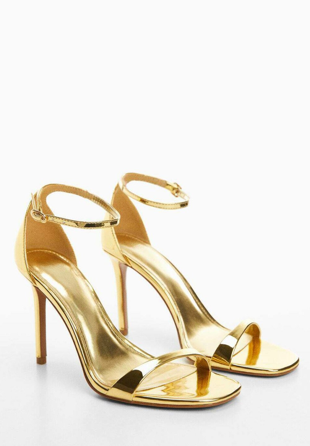 Mango VIVIANE - High heeled sandals - goud/gold-coloured