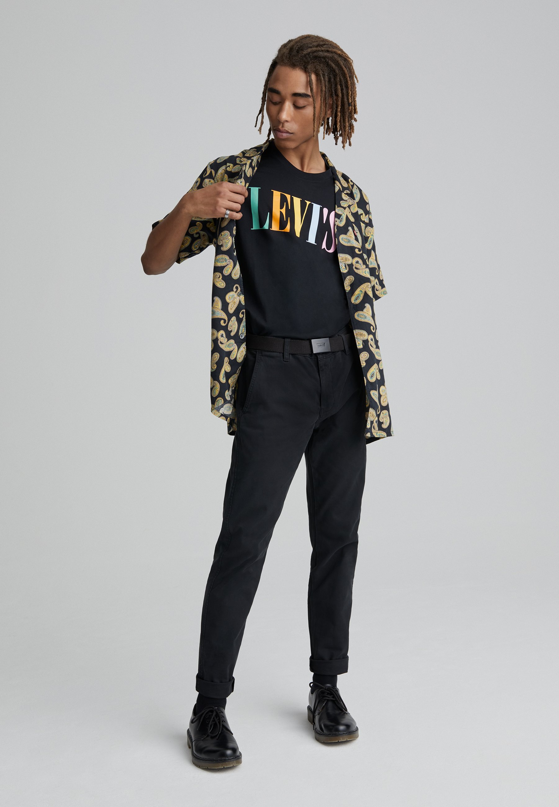 Levi's® Trousers - mineral black shady/black