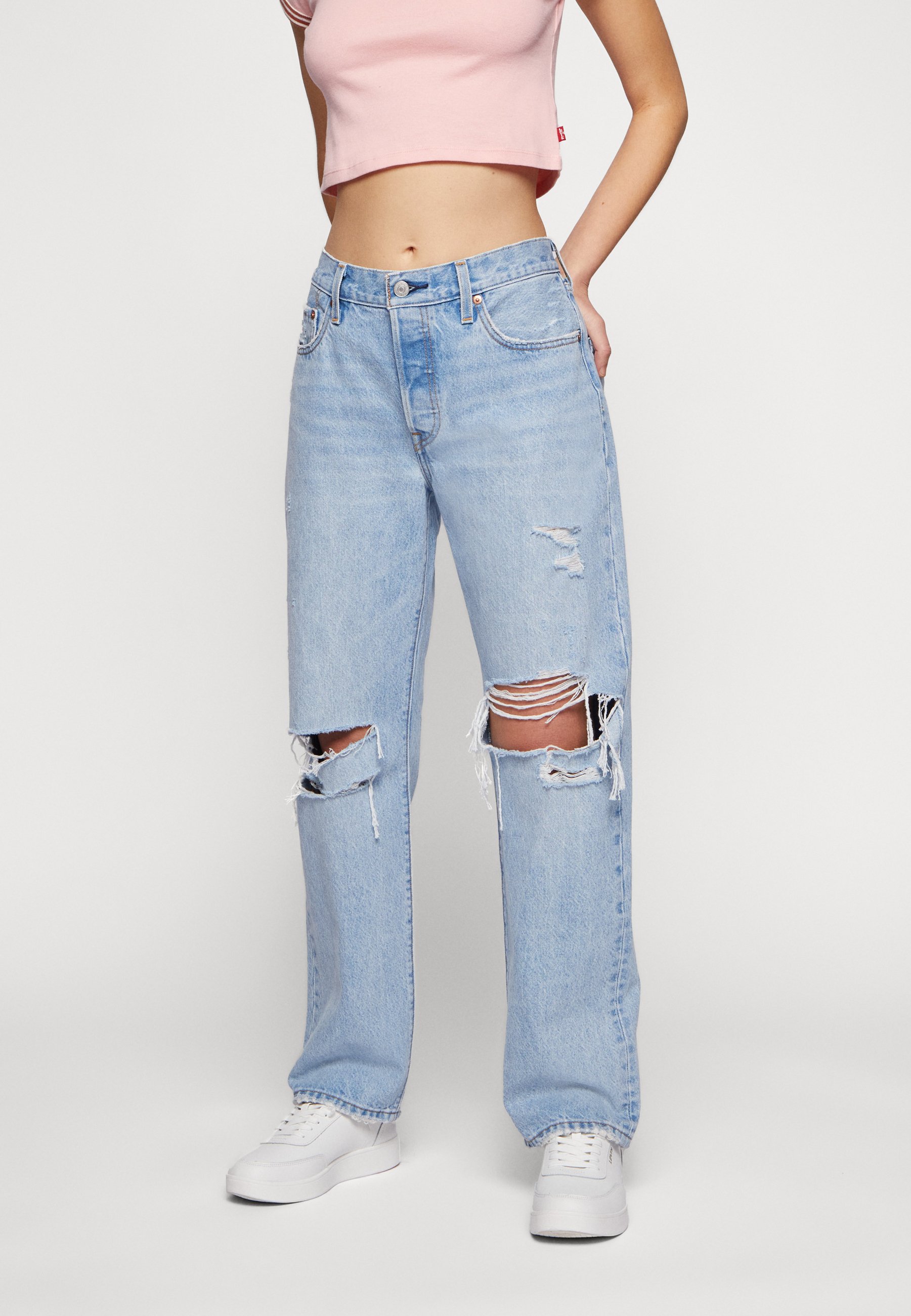 Levi's® 501® '90S - Straight leg jeans - totally ok/destroyed denim