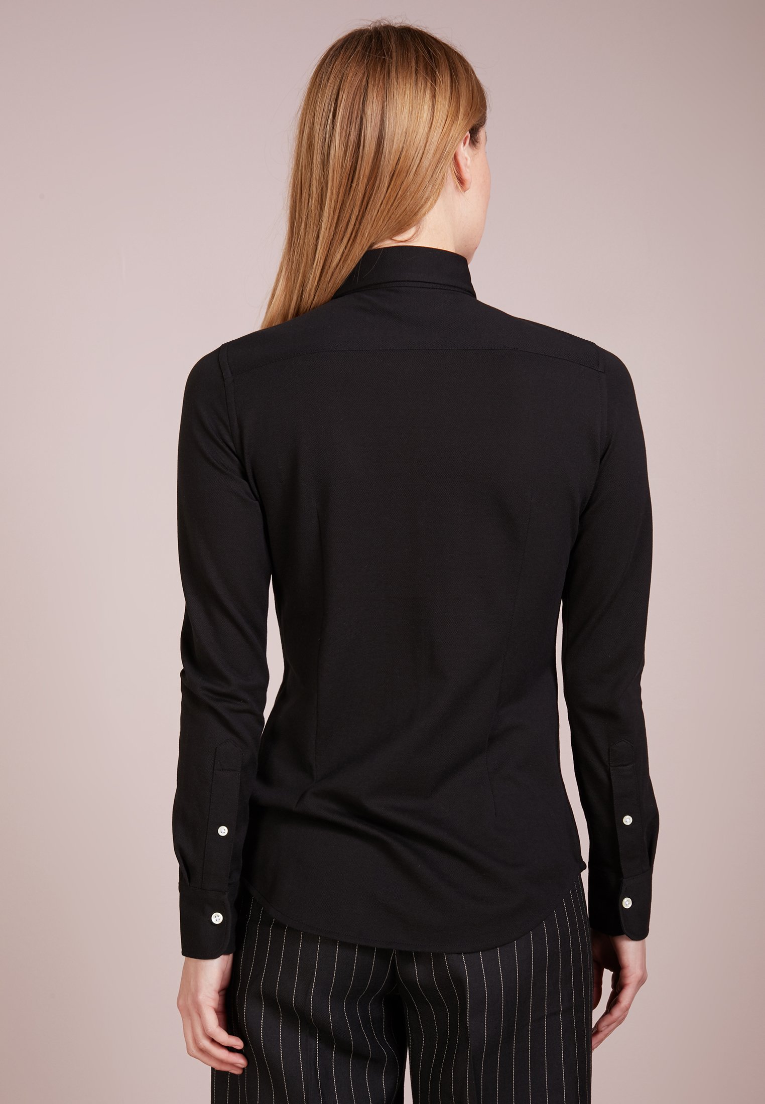 Polo Ralph Lauren OXFORD SHIRT - Button-down blouse - black