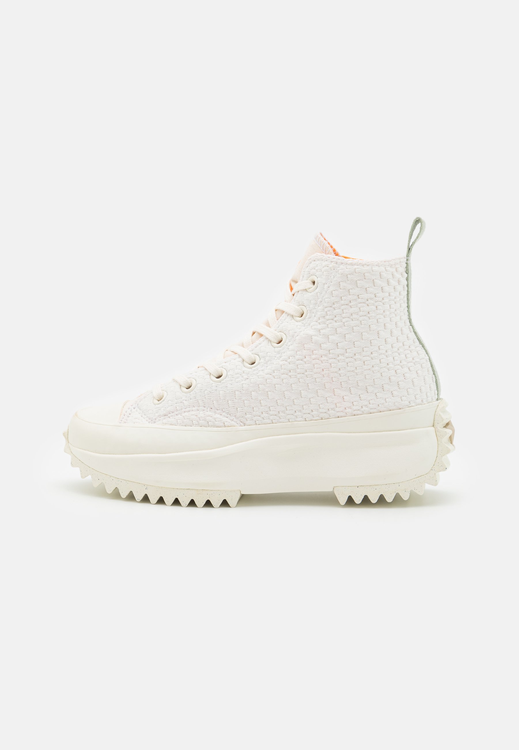 Converse RUN STAR HIKE - High-top trainers - peach dream/orange haven/white