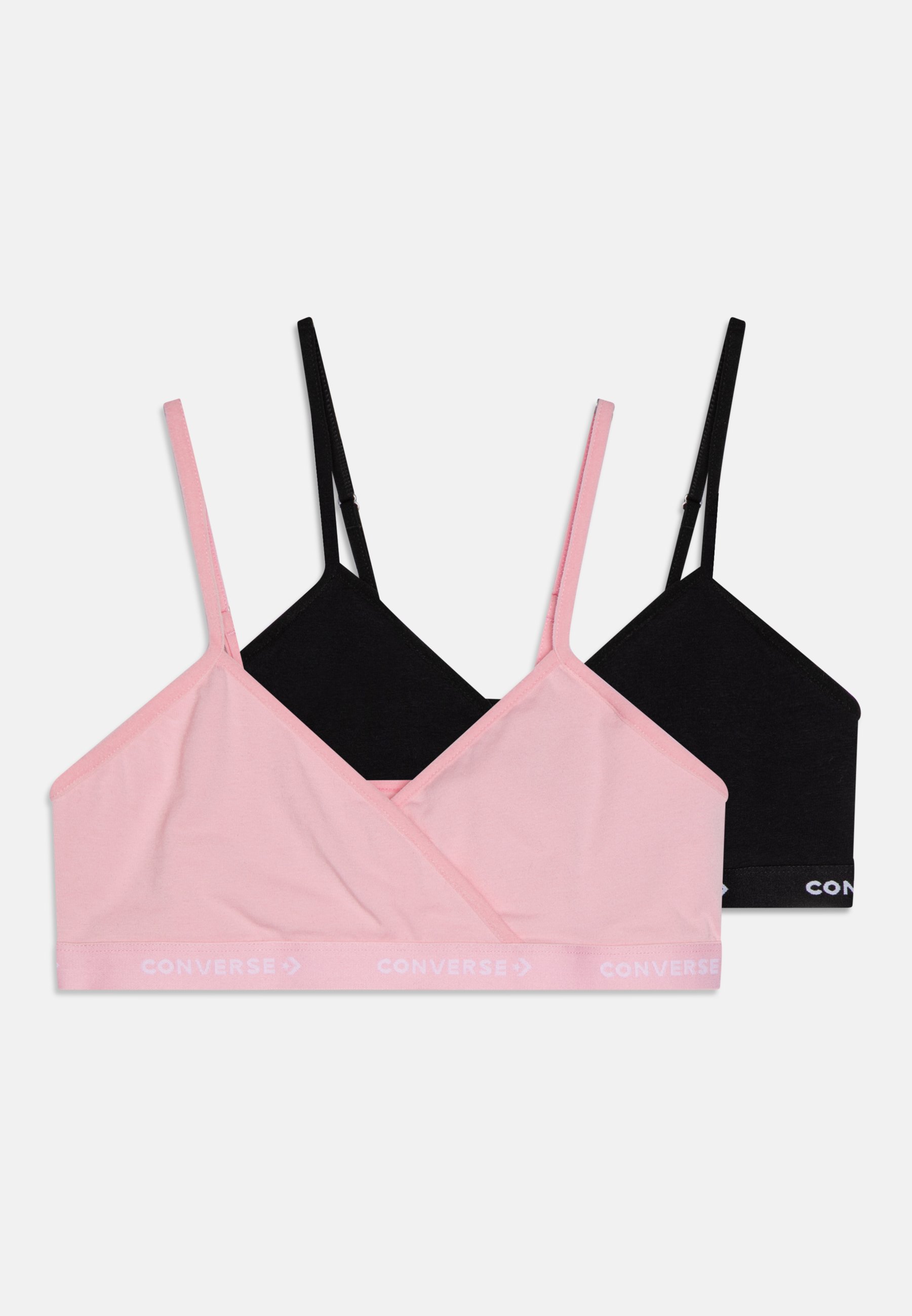 Converse TRIANGLE BRALLETE 2 PACK - Bustier - sunrise pink/pink