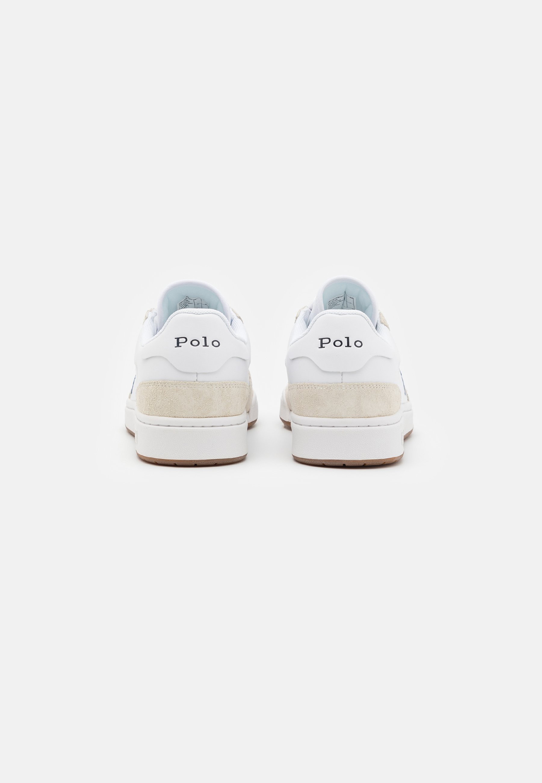 Polo Ralph Lauren POLO CRT PP-ATHLETIC - Trainers - white/newport navy/white
