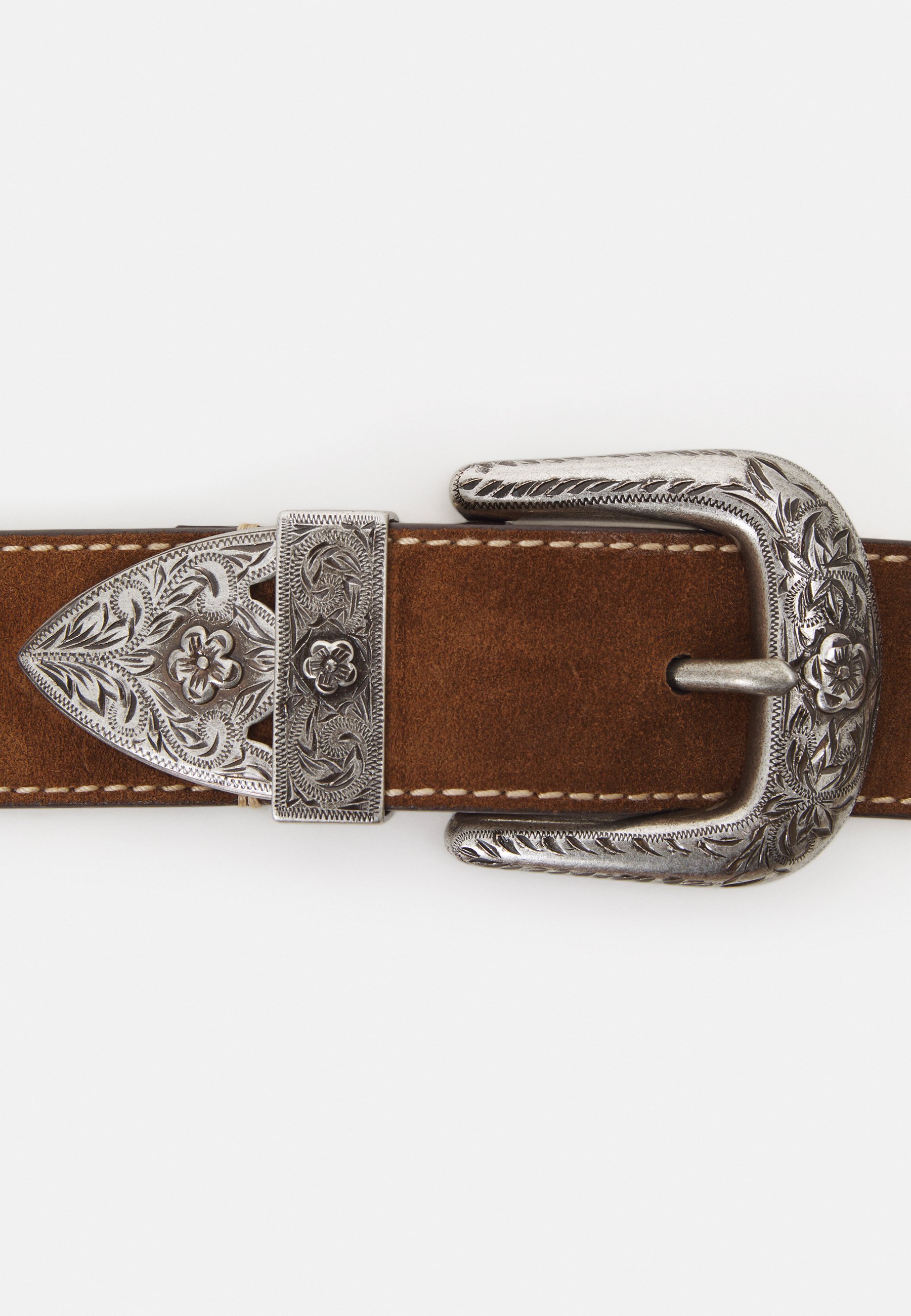 Polo Ralph Lauren BELT SKINNY - Belt - cinnamon/taupe