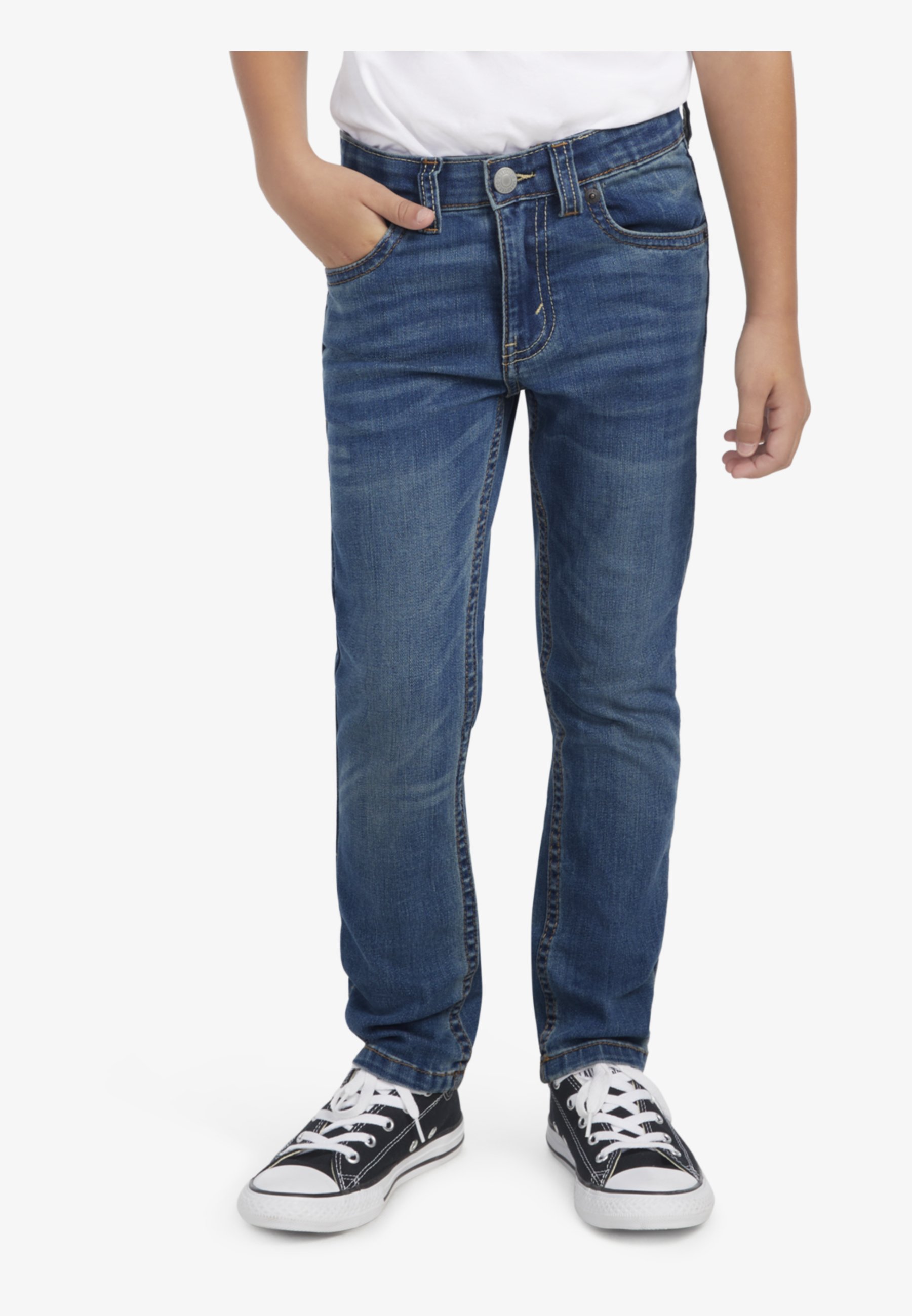 Levi's® LVB 510 EVERYDAY PERFORMANCE - Jeans Skinny Fit - calabasas/blue denim
