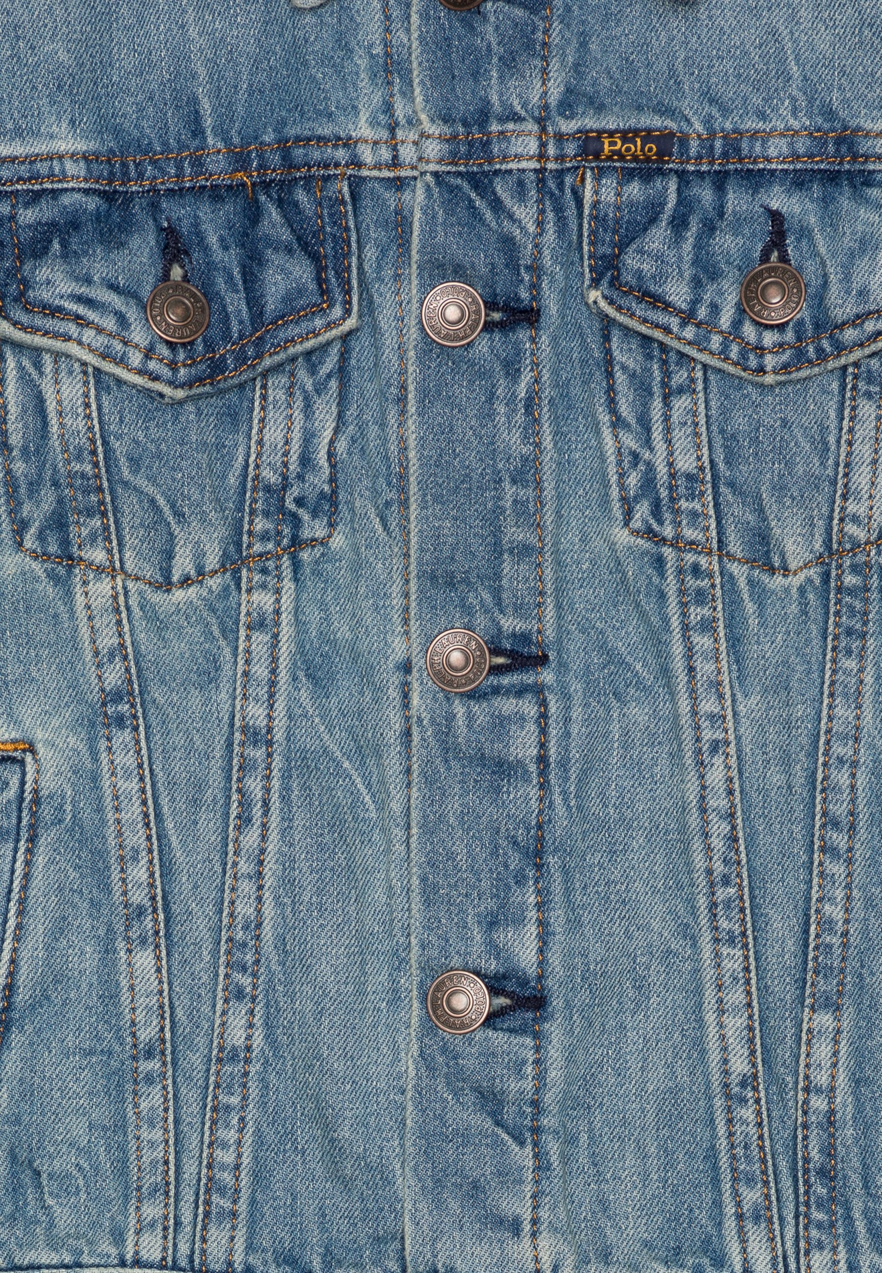 Polo Ralph Lauren TRUCKER JACKET - Denim jacket - dafnie wash/blue denim
