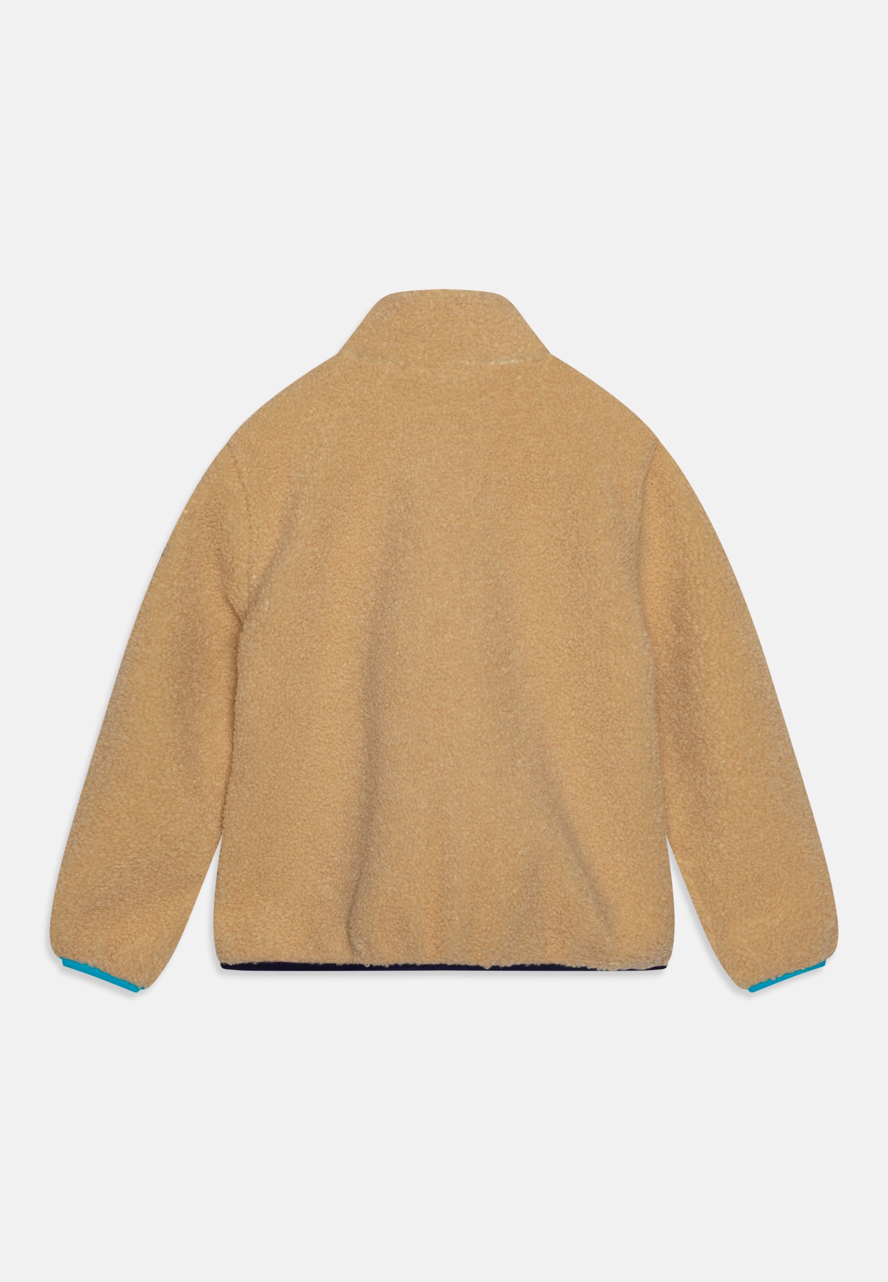 Scotch & Soda CONTRAST DETAIL ZIP THROUGH - Fleece jacket - ecru/off-white