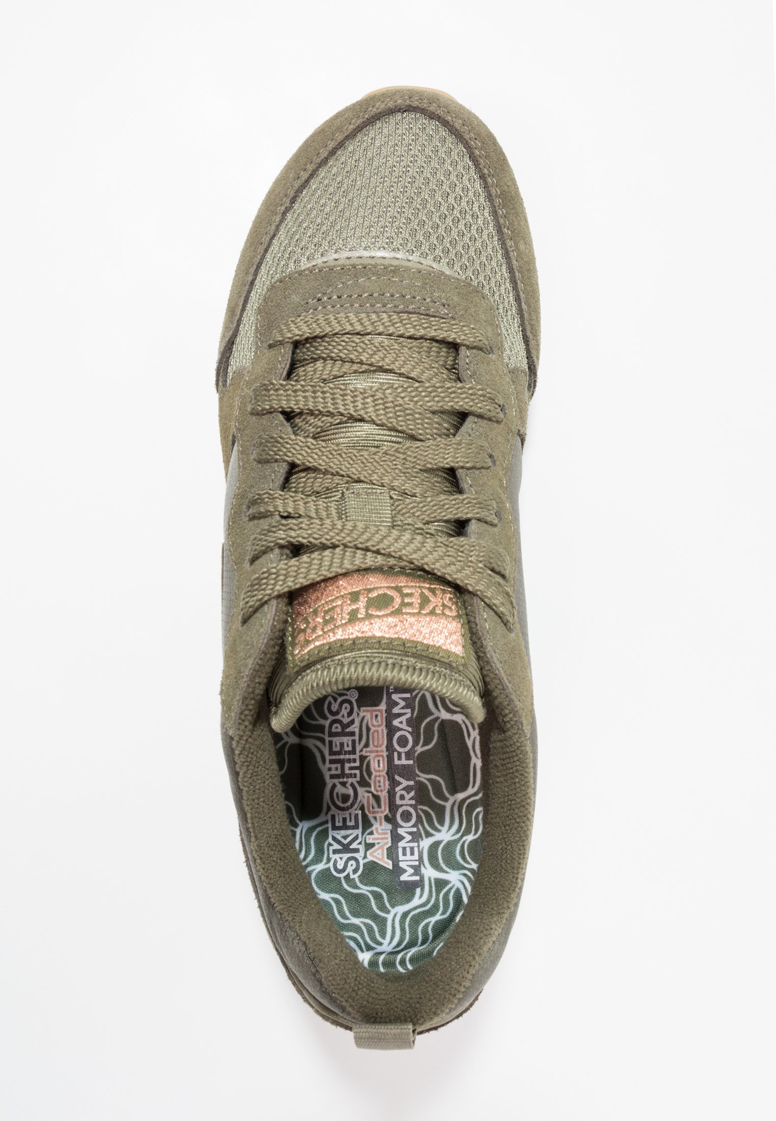 Skechers Trainers - olive/rose gold/khaki