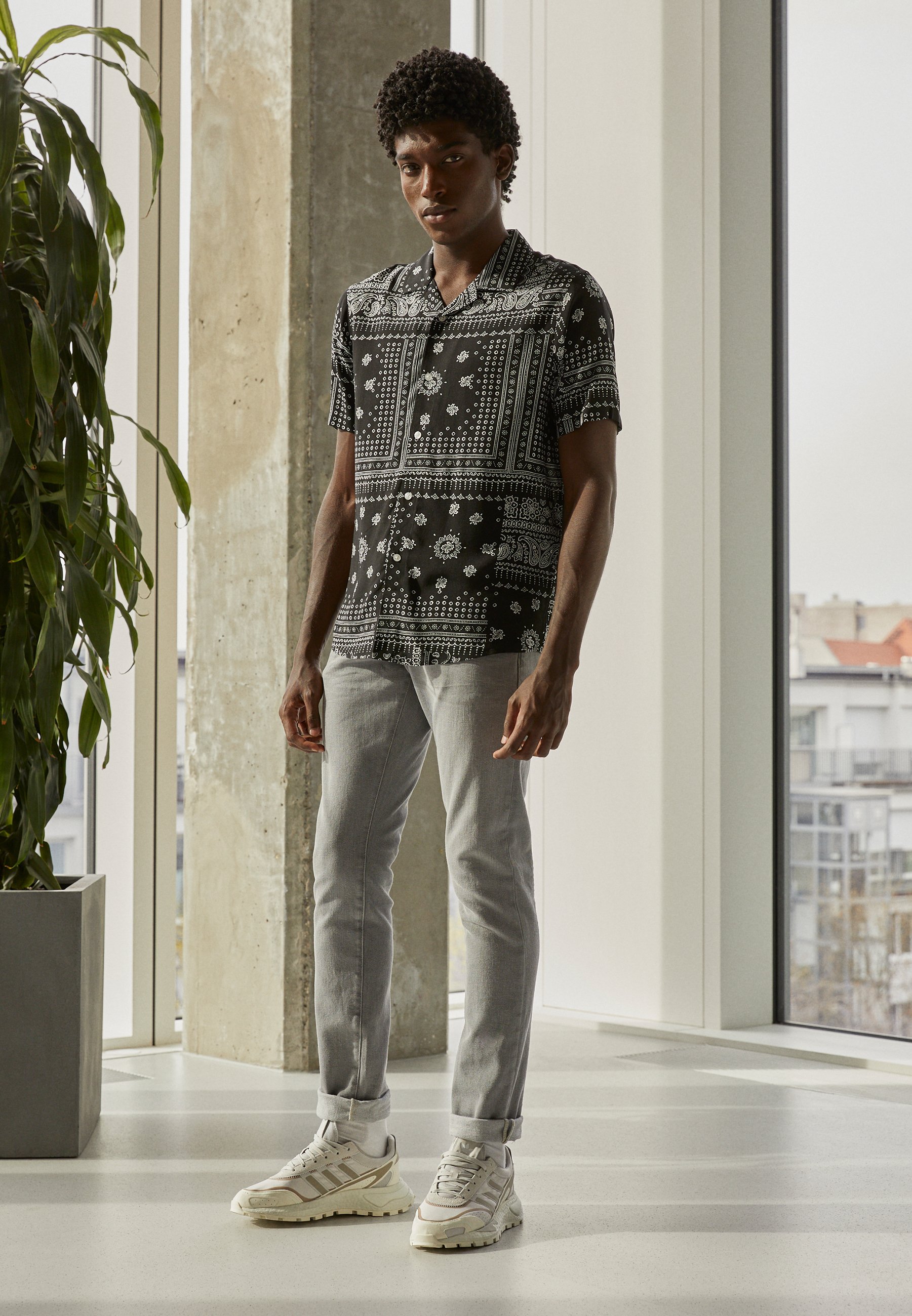 Scotch & Soda ESSENTIALS RALSTON - Slim fit jeans - grey stone/grey denim
