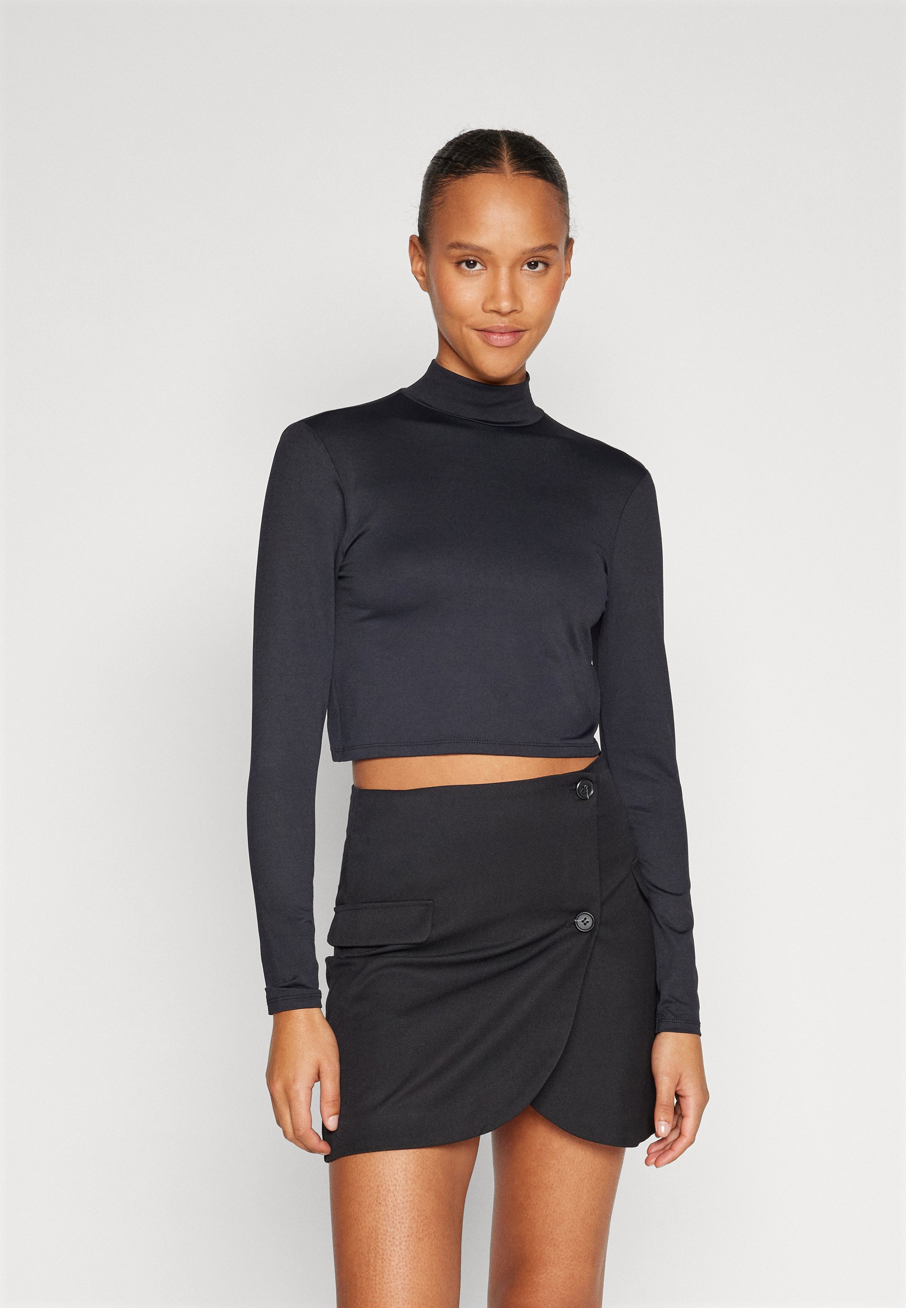 ONLY ONLEA OPEN BACK  - Long sleeved top - black