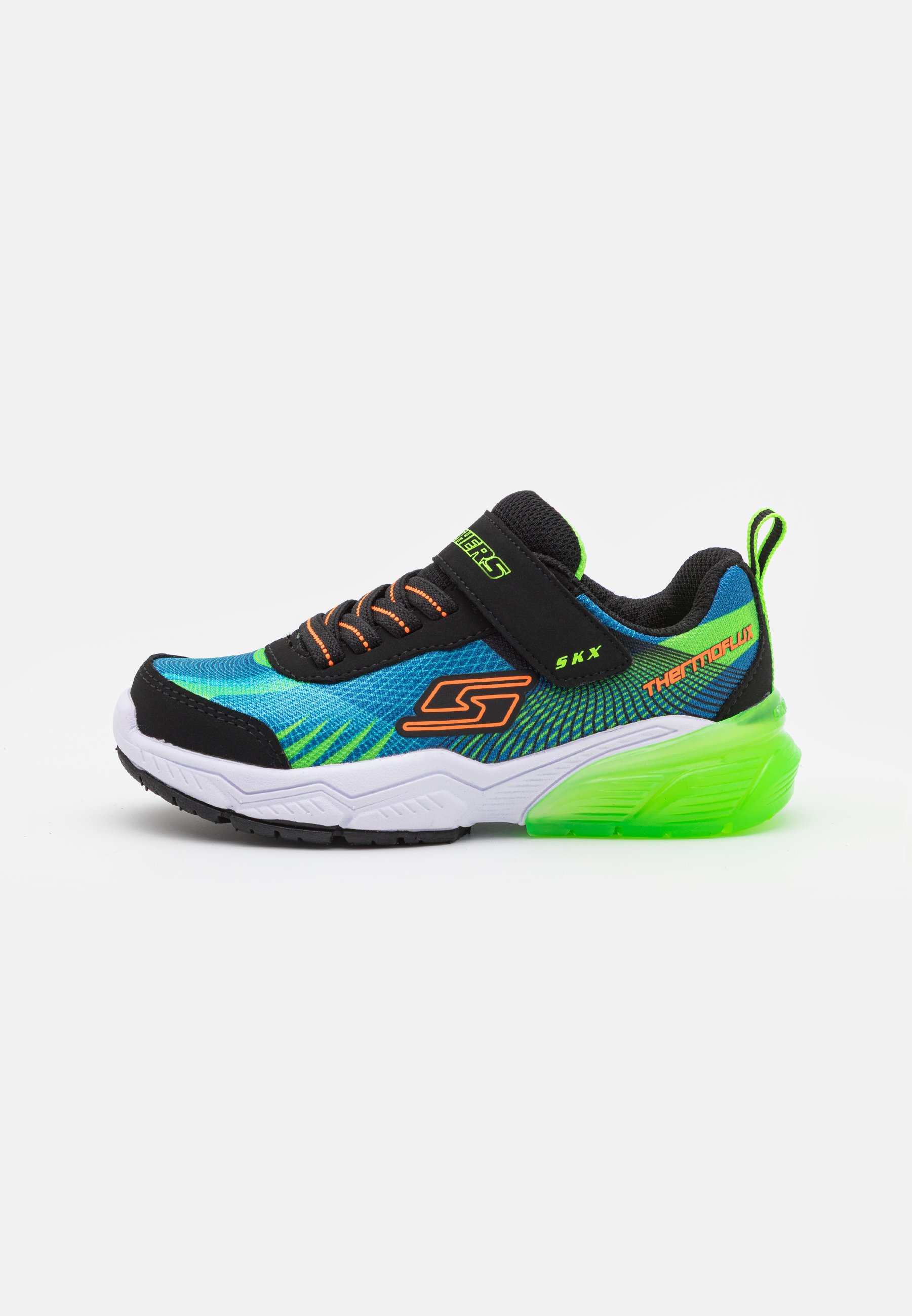 Skechers THERMOFLUX 2.0 - Trainers - blue/lime/black/orange/blue