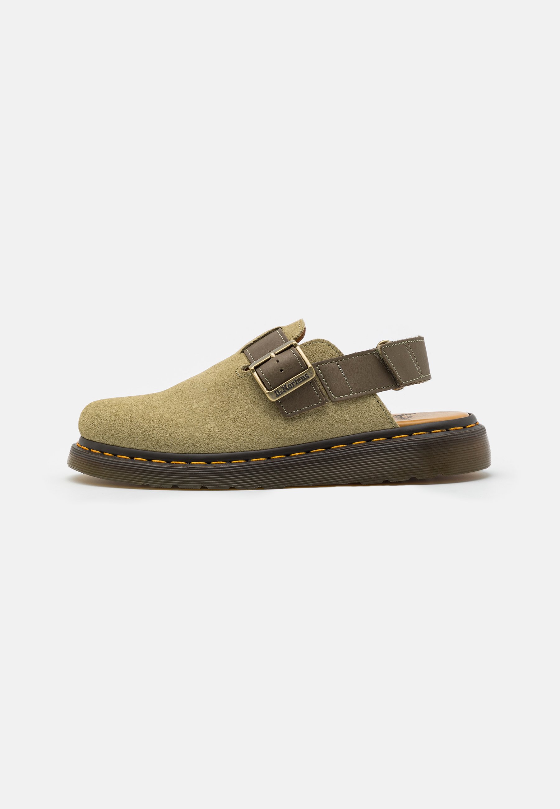 Dr. Martens JORGE II UNISEX - Clogs - pale olive/olive carrara/light green