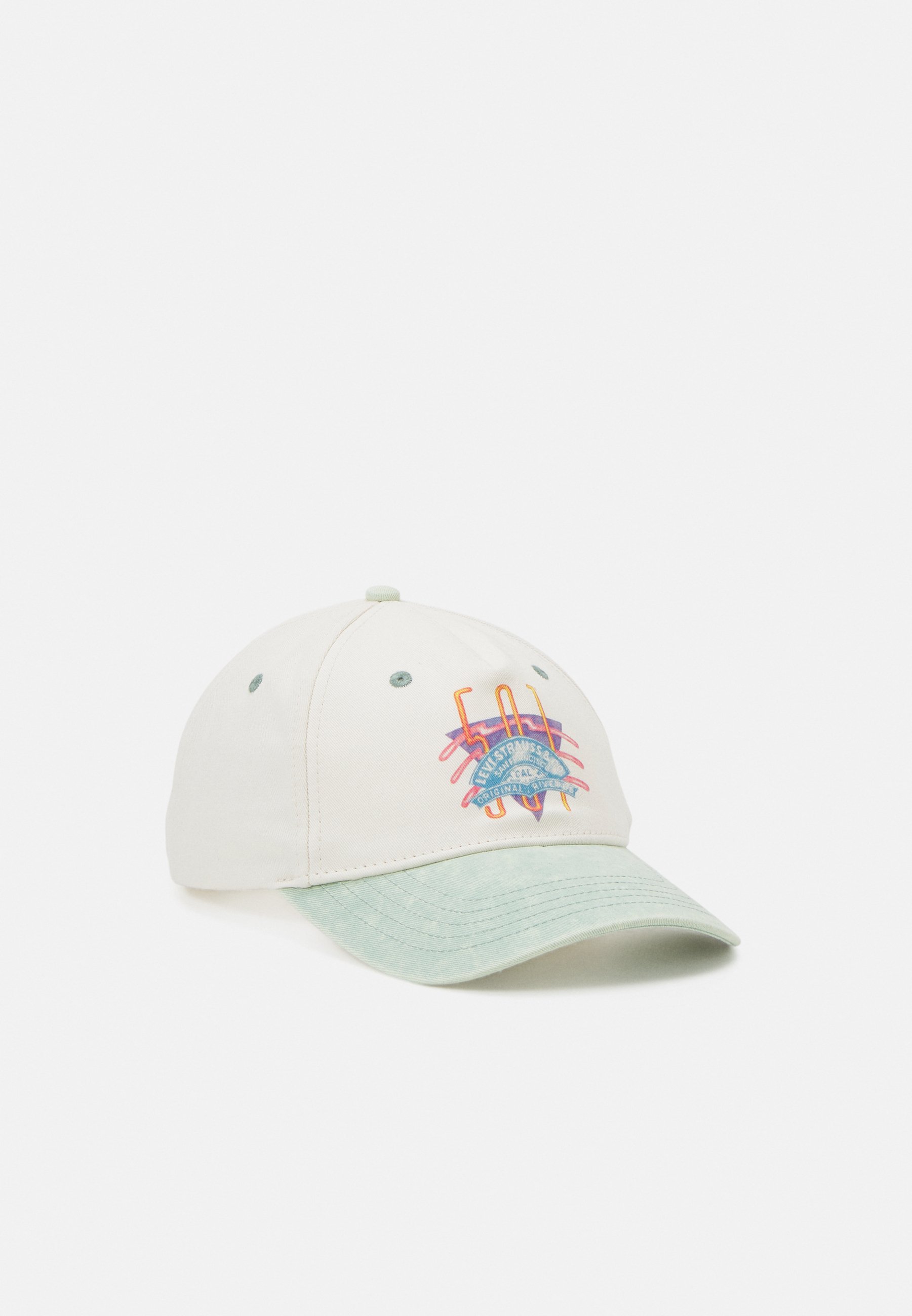 Levi's® 501 GRAPHIC UNISEX - Cap - regular white/coloured denim