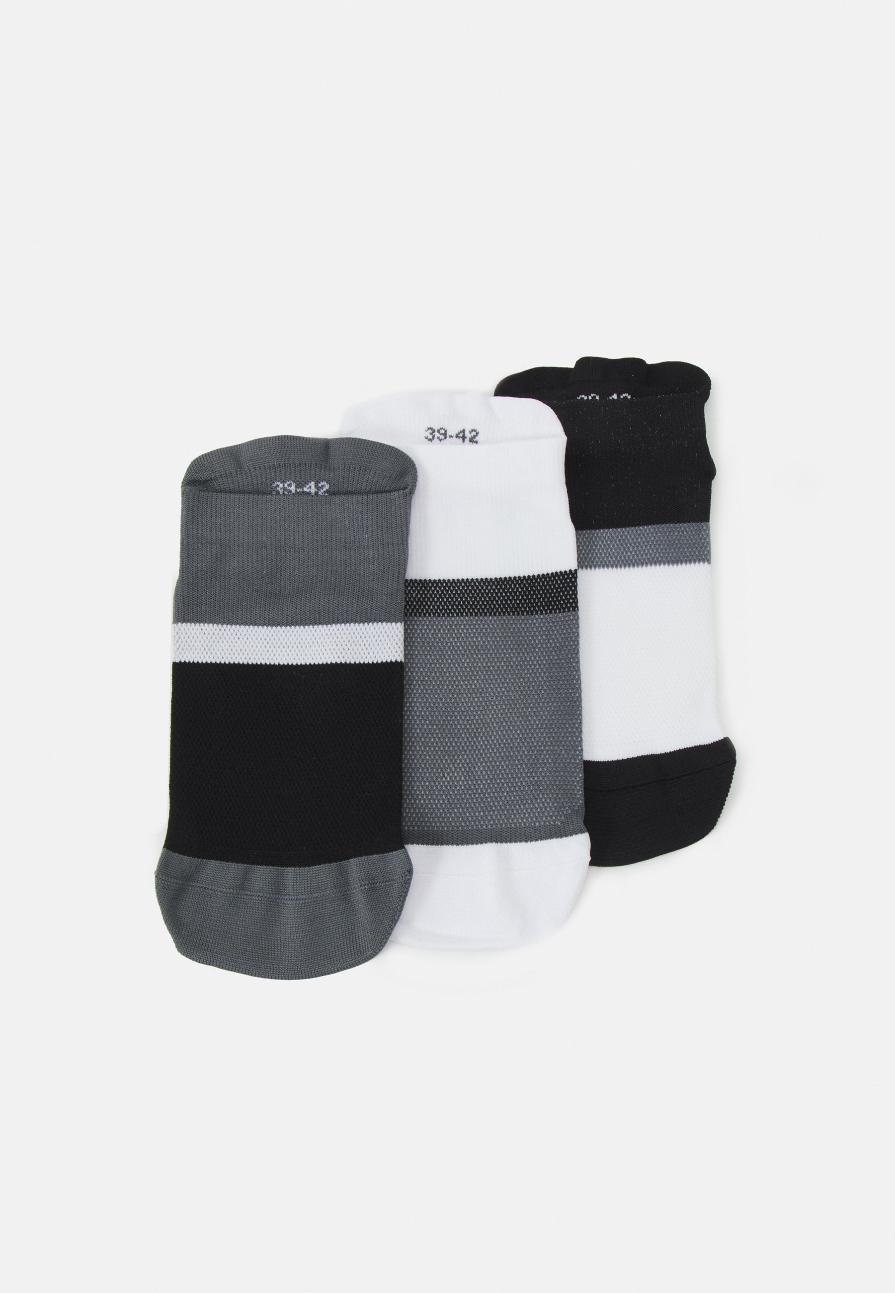 ASICS ANKLE UNISEX 3 PACK - Trainer socks - performance black/black