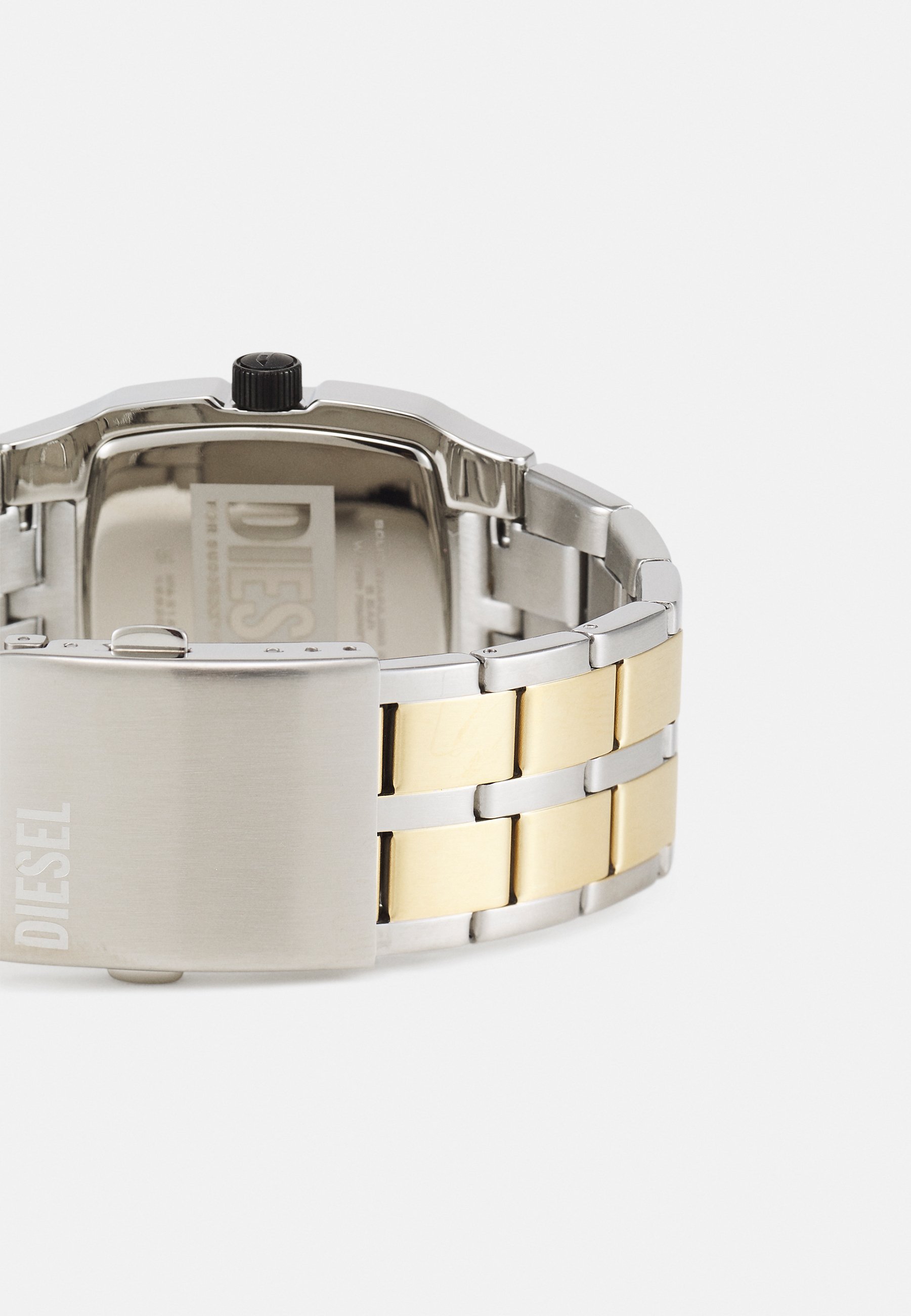 Diesel CLIFFHANGER - Watch - gold-colored/silver-colored/black/gold-coloured