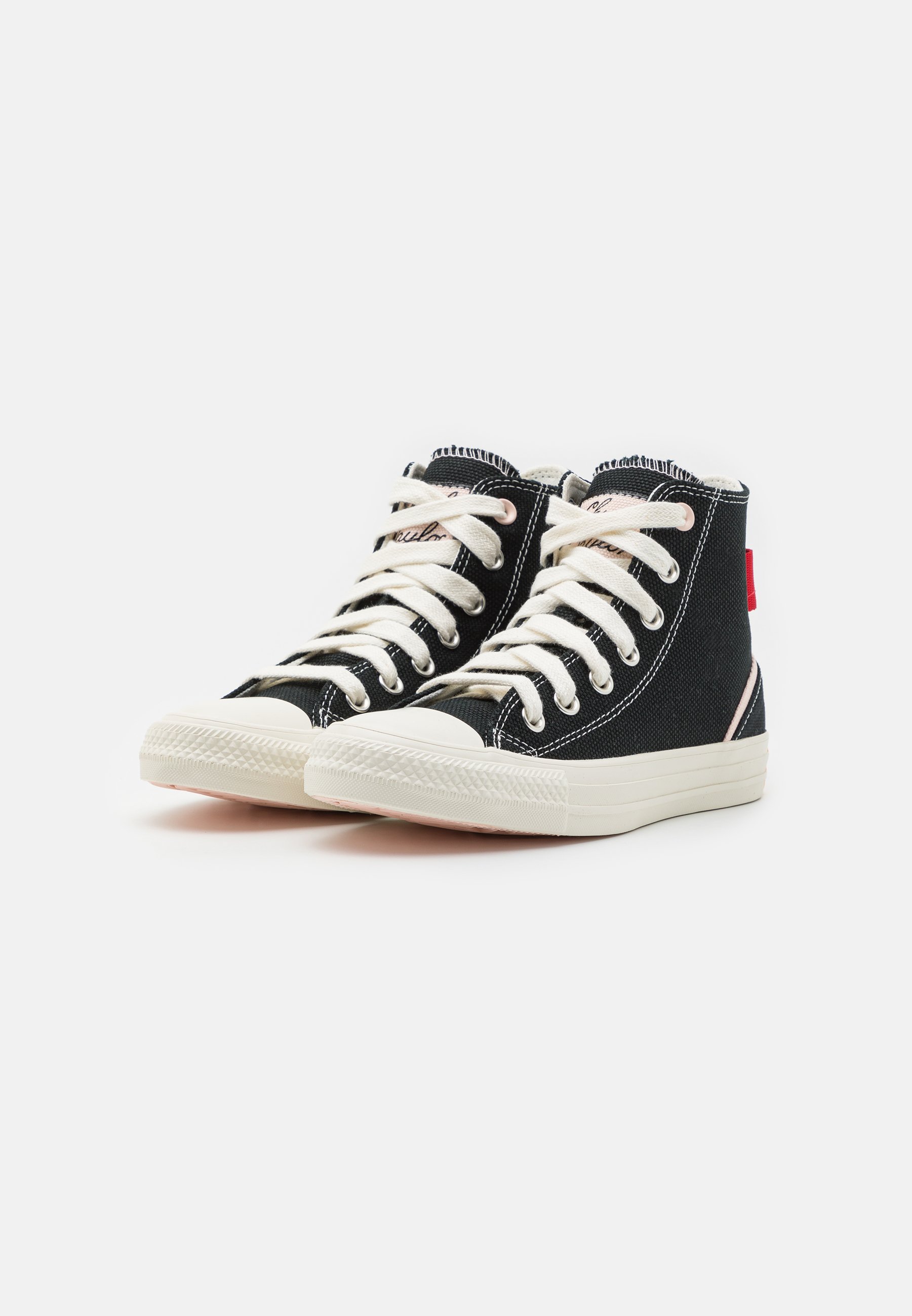 Converse CHUCK TAYLOR ALL STAR - High-top trainers - black/red/egret/black