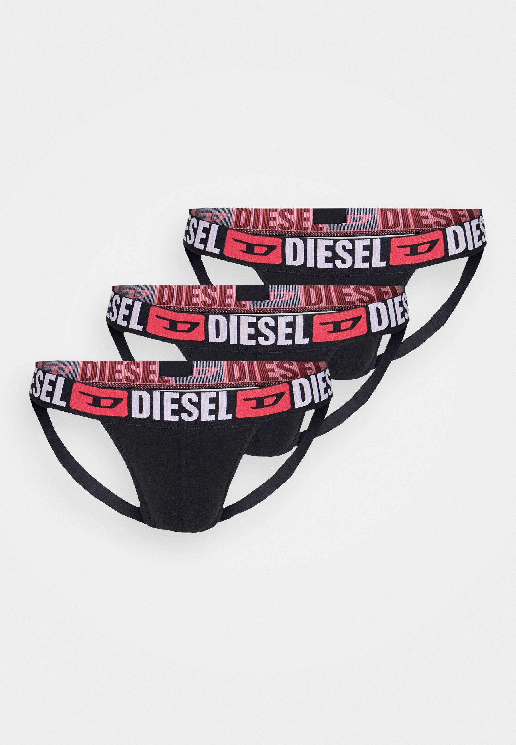 Diesel JOCKY 3 PACK - Briefs - black