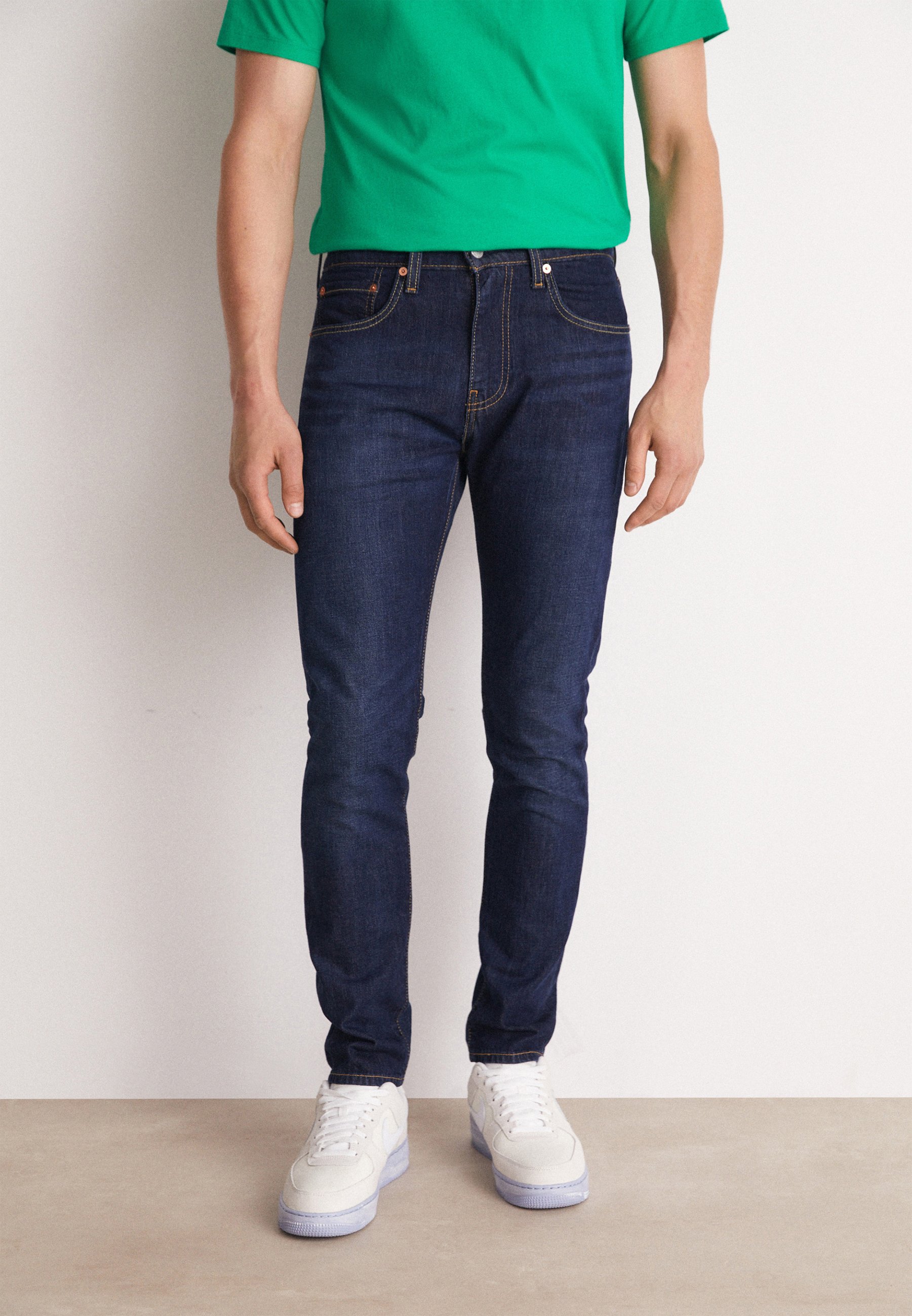 Levi's® 512™ SLIM TAPER - Jeans Tapered Fit - keepin it clean/dark-blue denim