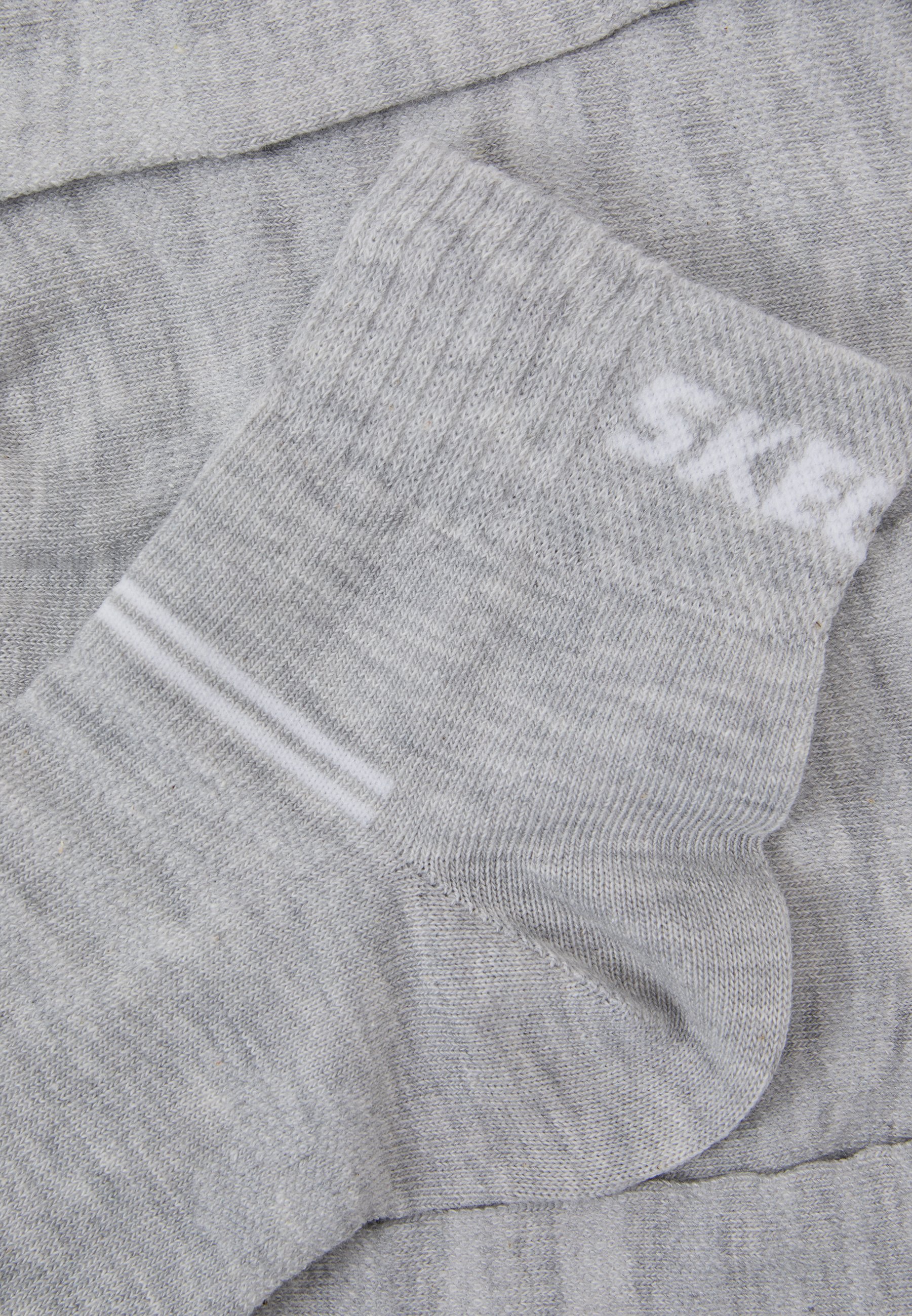 Skechers ONLINE VENTILATION ORGANIC QUARTER 10 PACK - Socks - fog melange/grey