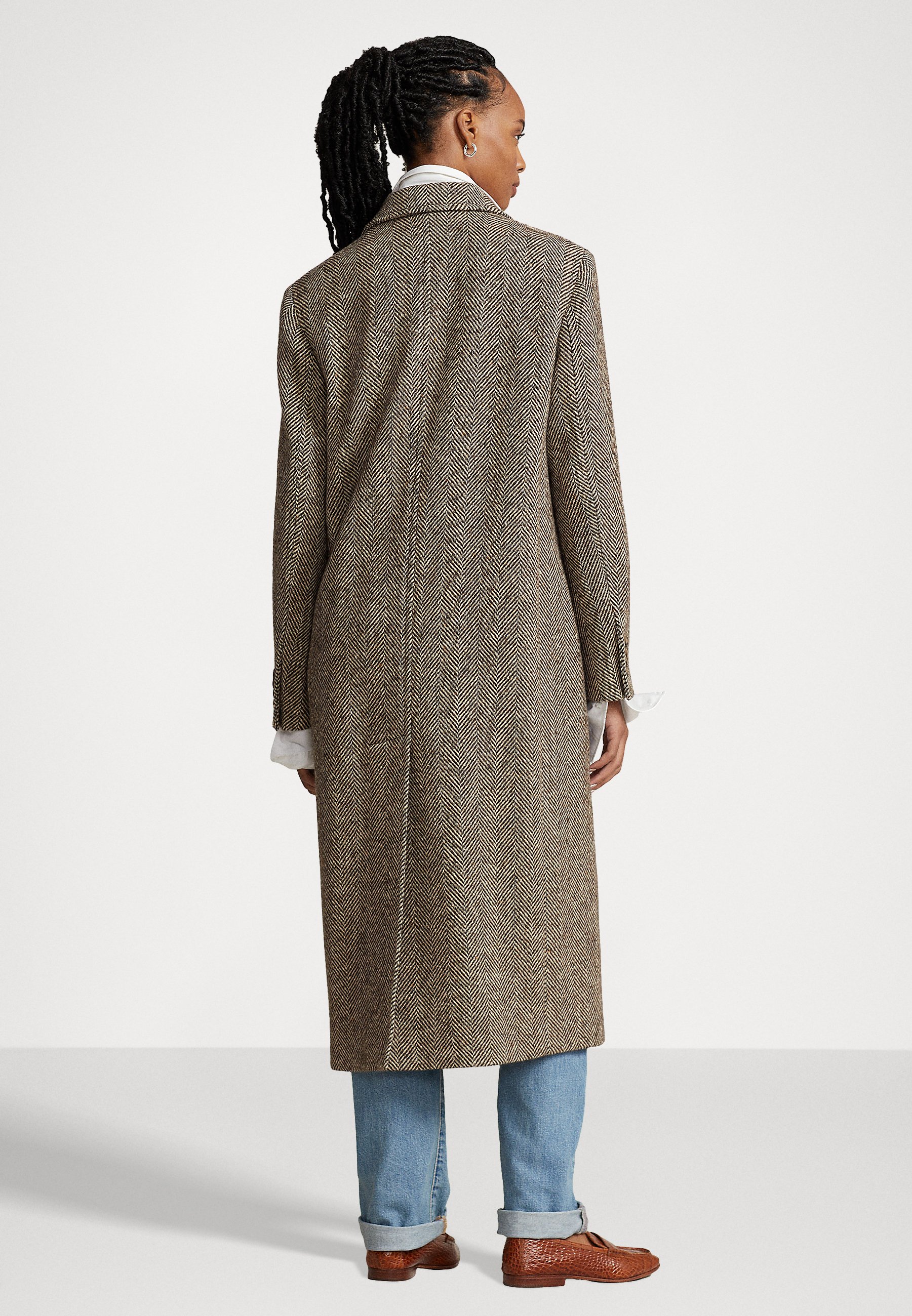Polo Ralph Lauren LINED COAT - Classic coat - brown
