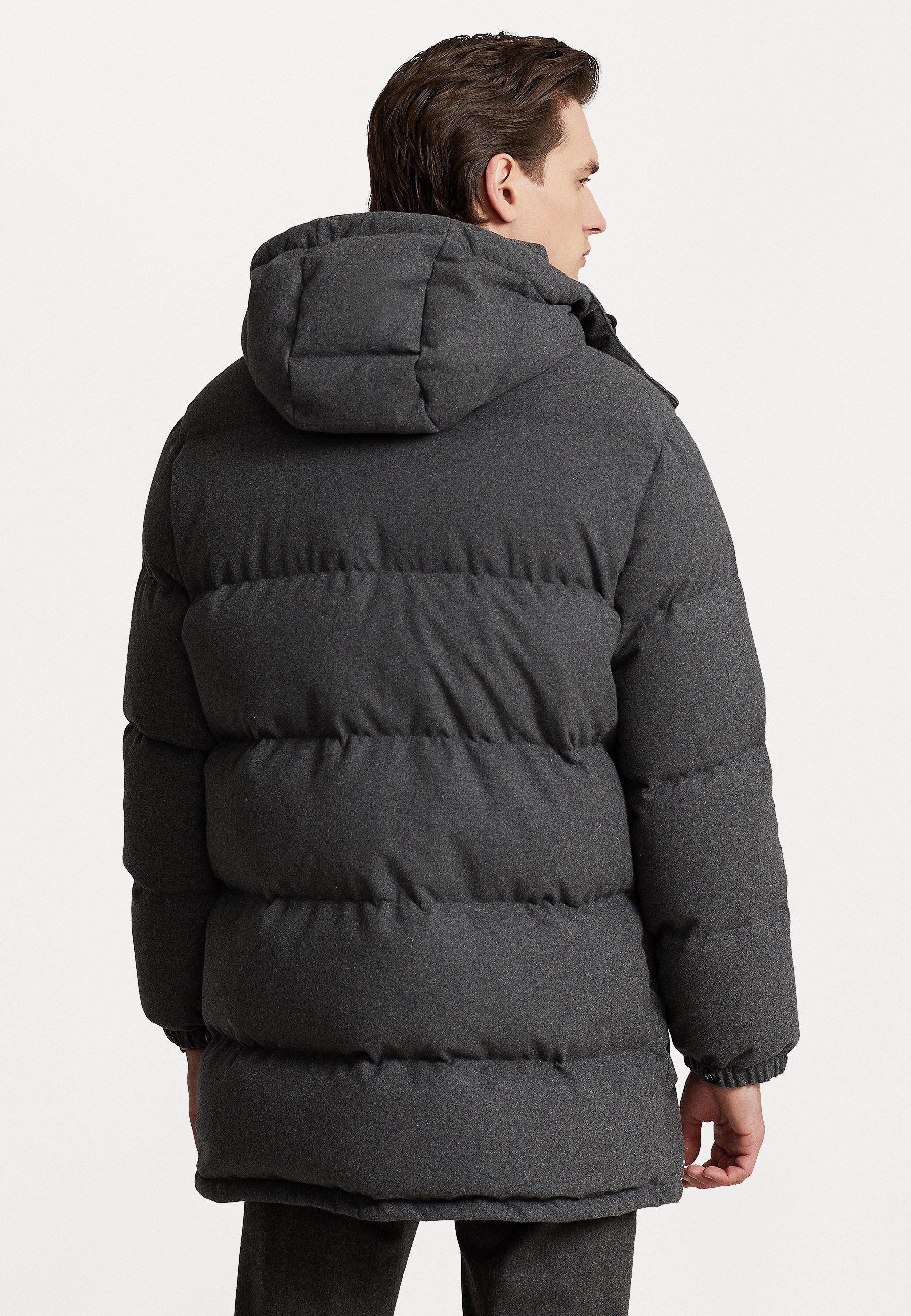 Polo Ralph Lauren BOULDER LINED COAT - Down coat - barclay heather/grey