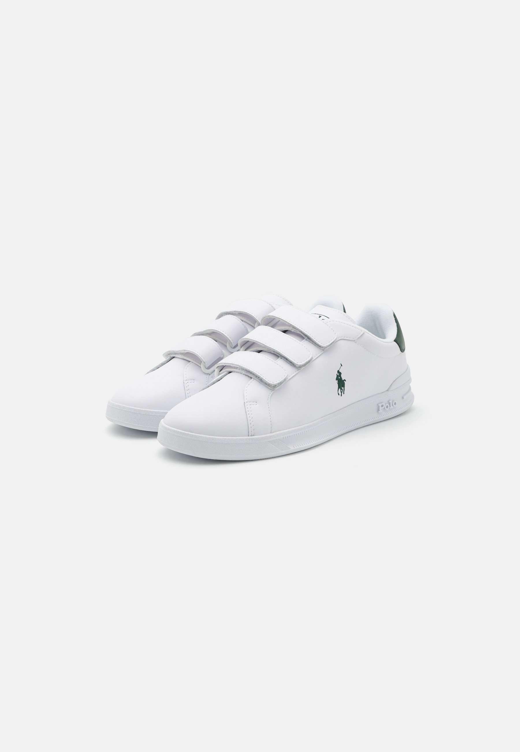 Polo Ralph Lauren LACE UNISEX - Trainers - white/forest/white