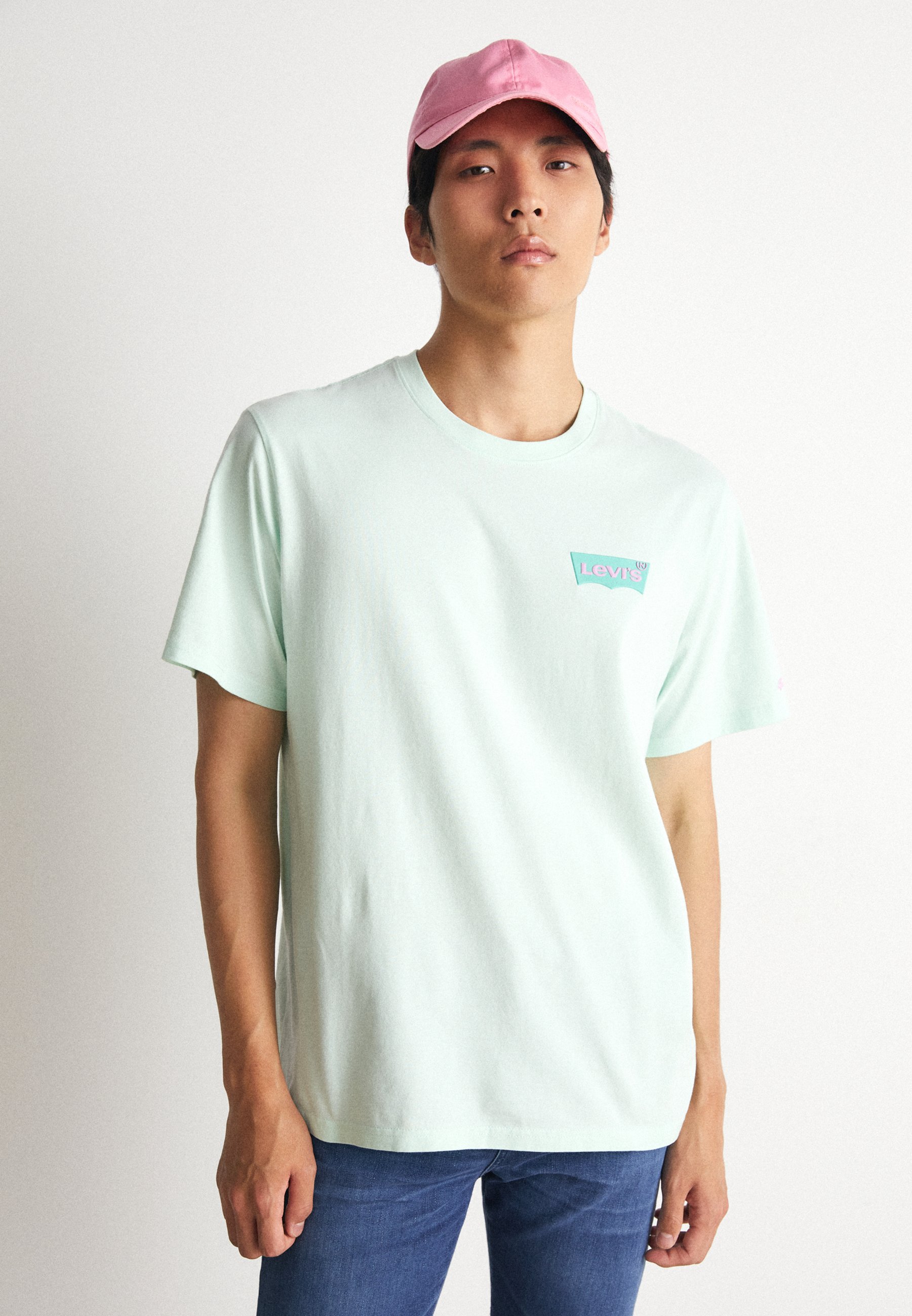 Levi's® RELAXED FIT TEE - Print T-shirt - mint