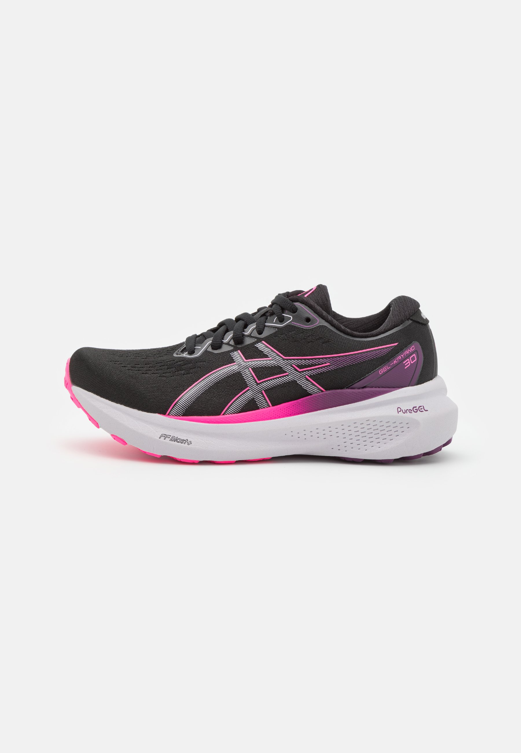 ASICS GEL-KAYANO 30 - Stabilty running shoes - black/lilac hint/black