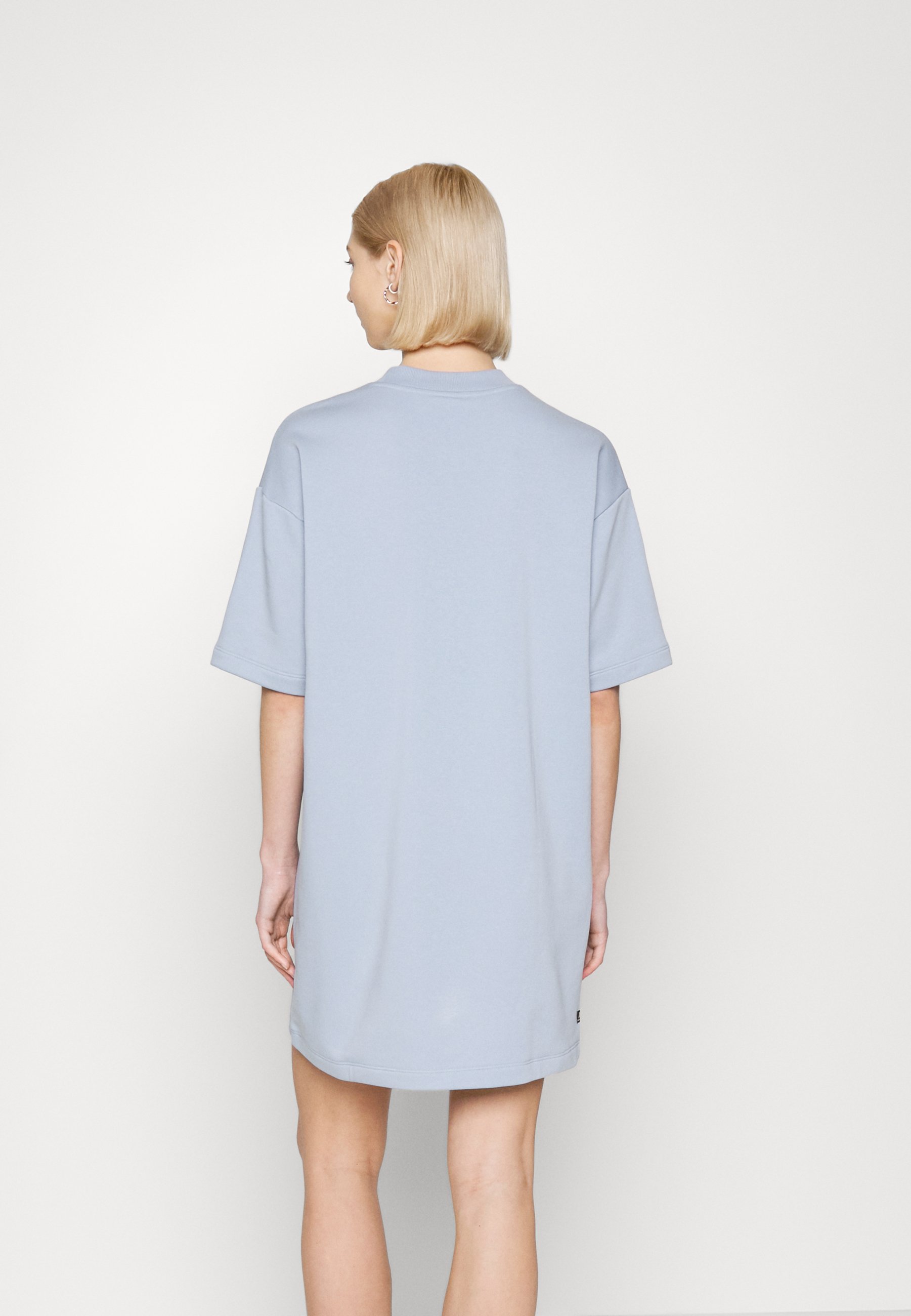 NB ESSENTIALS GRAPHIC DRESS - Day dress - grey/blue