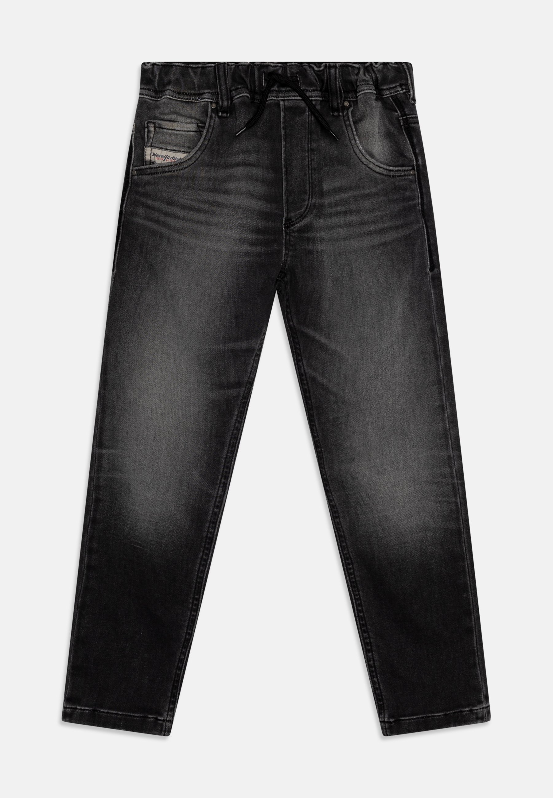 Diesel KROOLEY-NE-J JJJ UNISEX - Slim fit jeans - denim nero/black denim