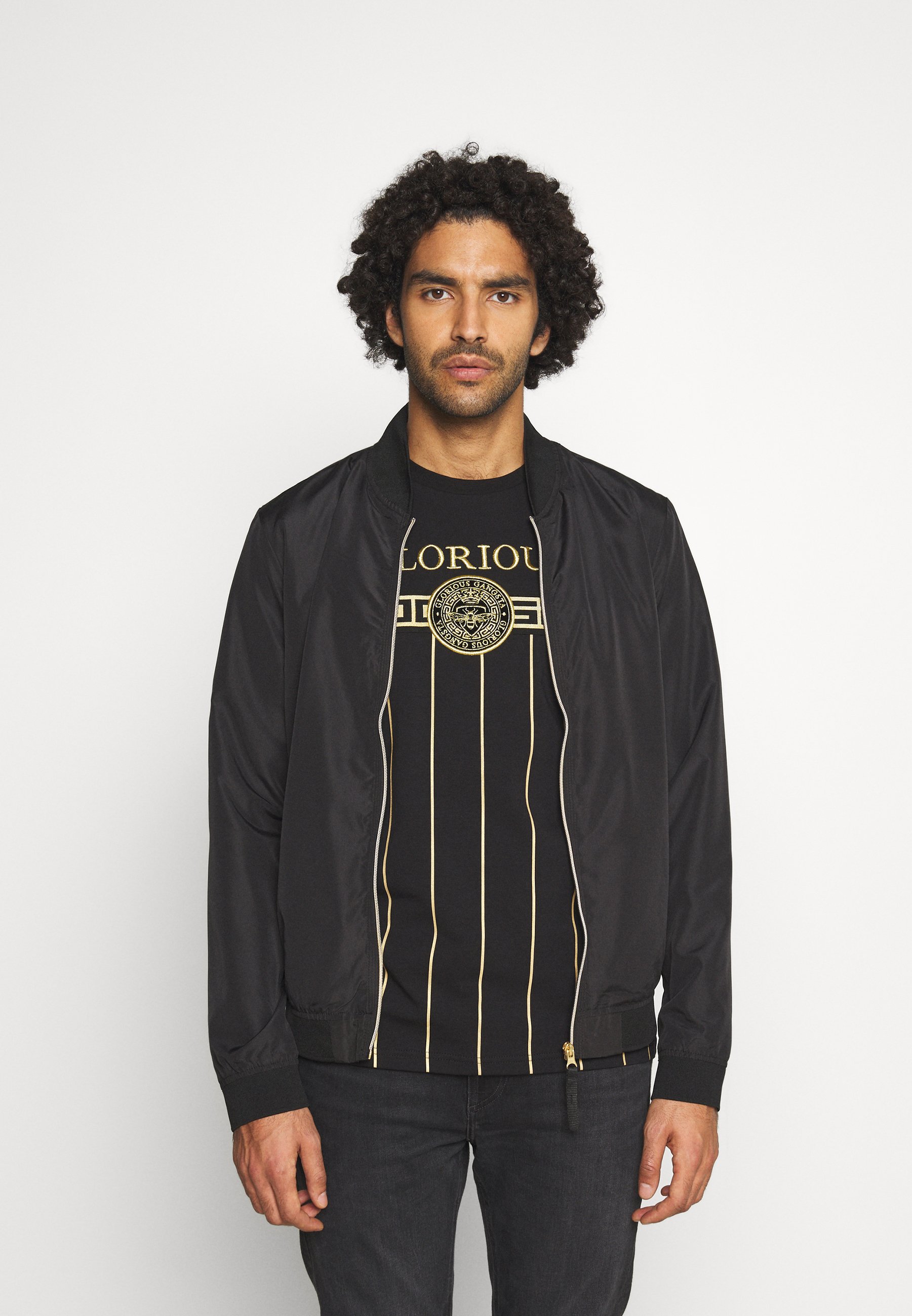 Jack &Jones JORCLUBING - Bomber Jacket - black