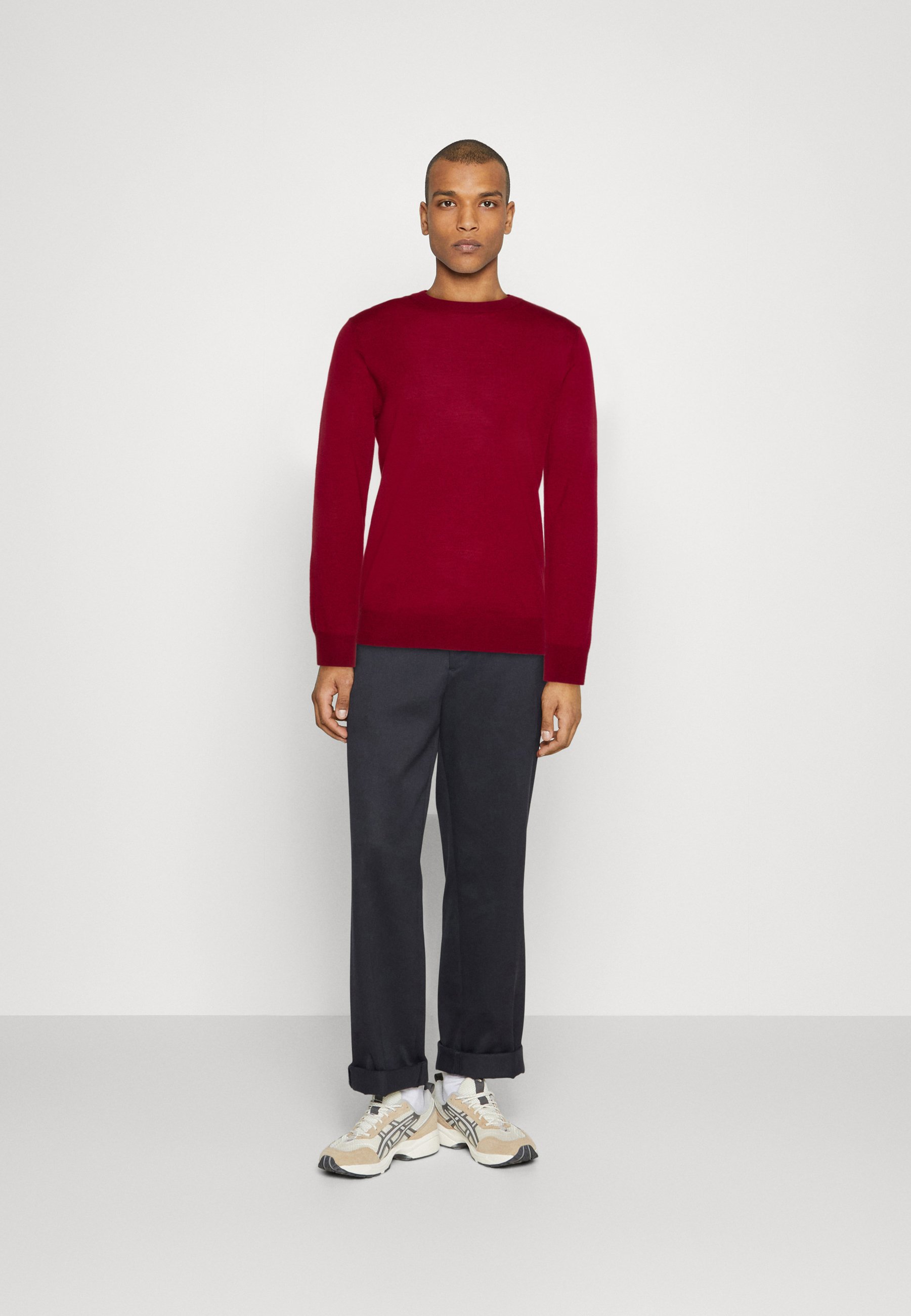 Scotch & Soda REGULAR FIT CREW NECK - Jumper - stage purple/purple