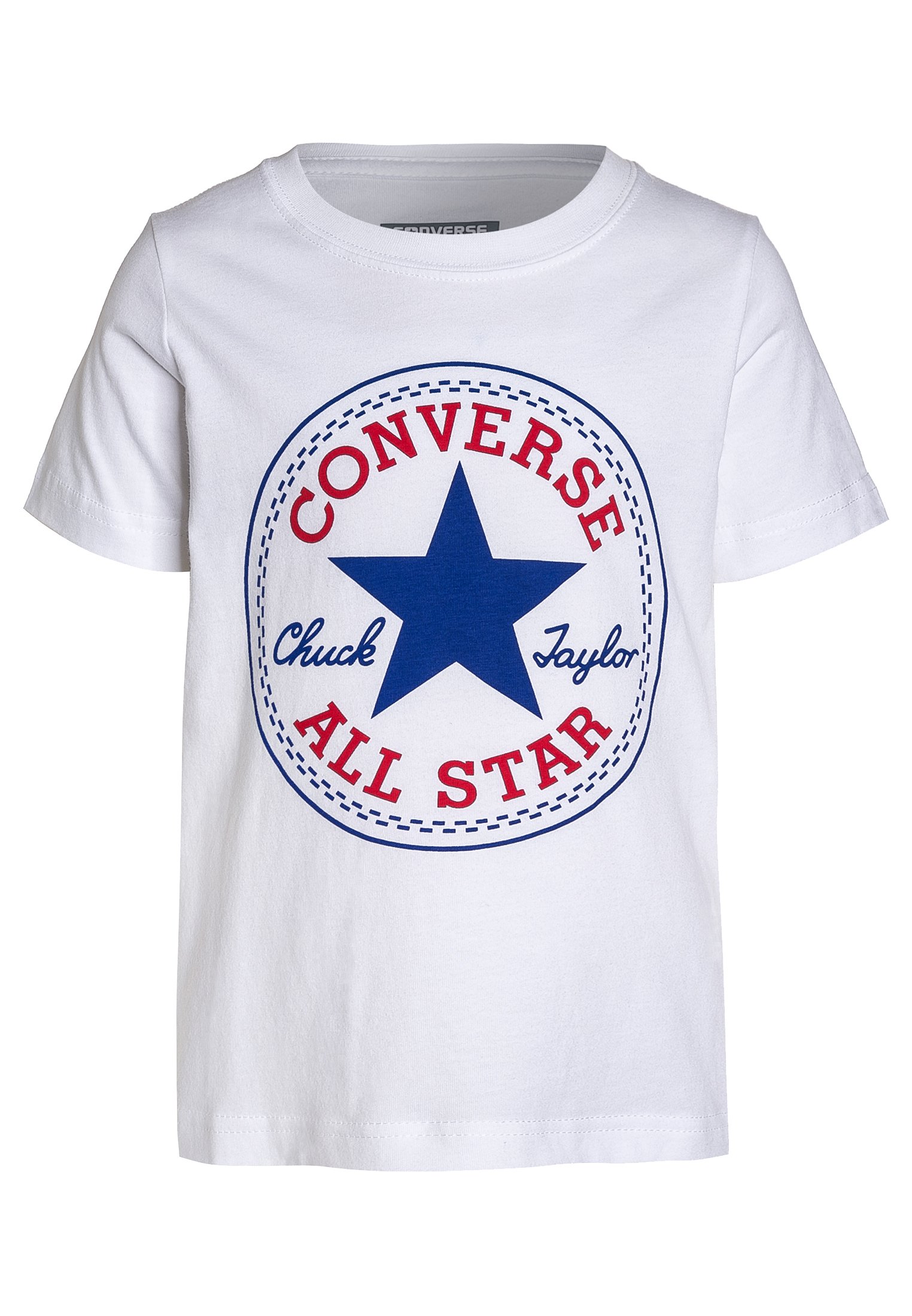 Converse CHUCK PATCH - Print T-shirt - white