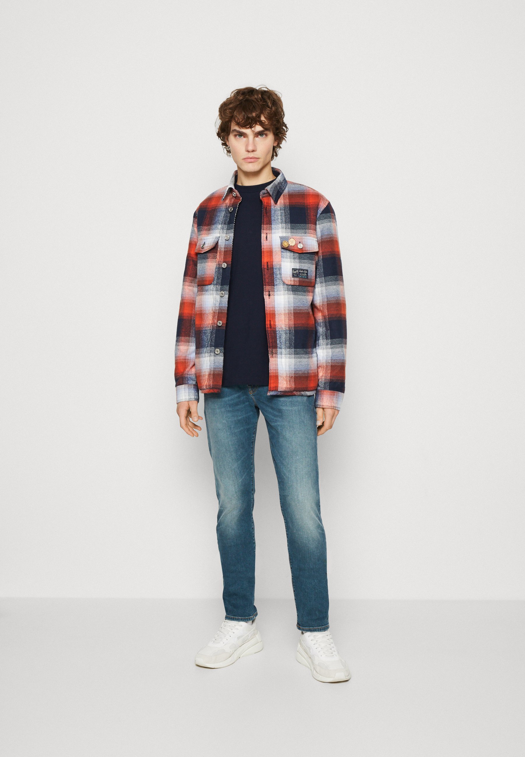 Scotch & Soda RALSTON  - Slim fit jeans - live and dark/blue denim