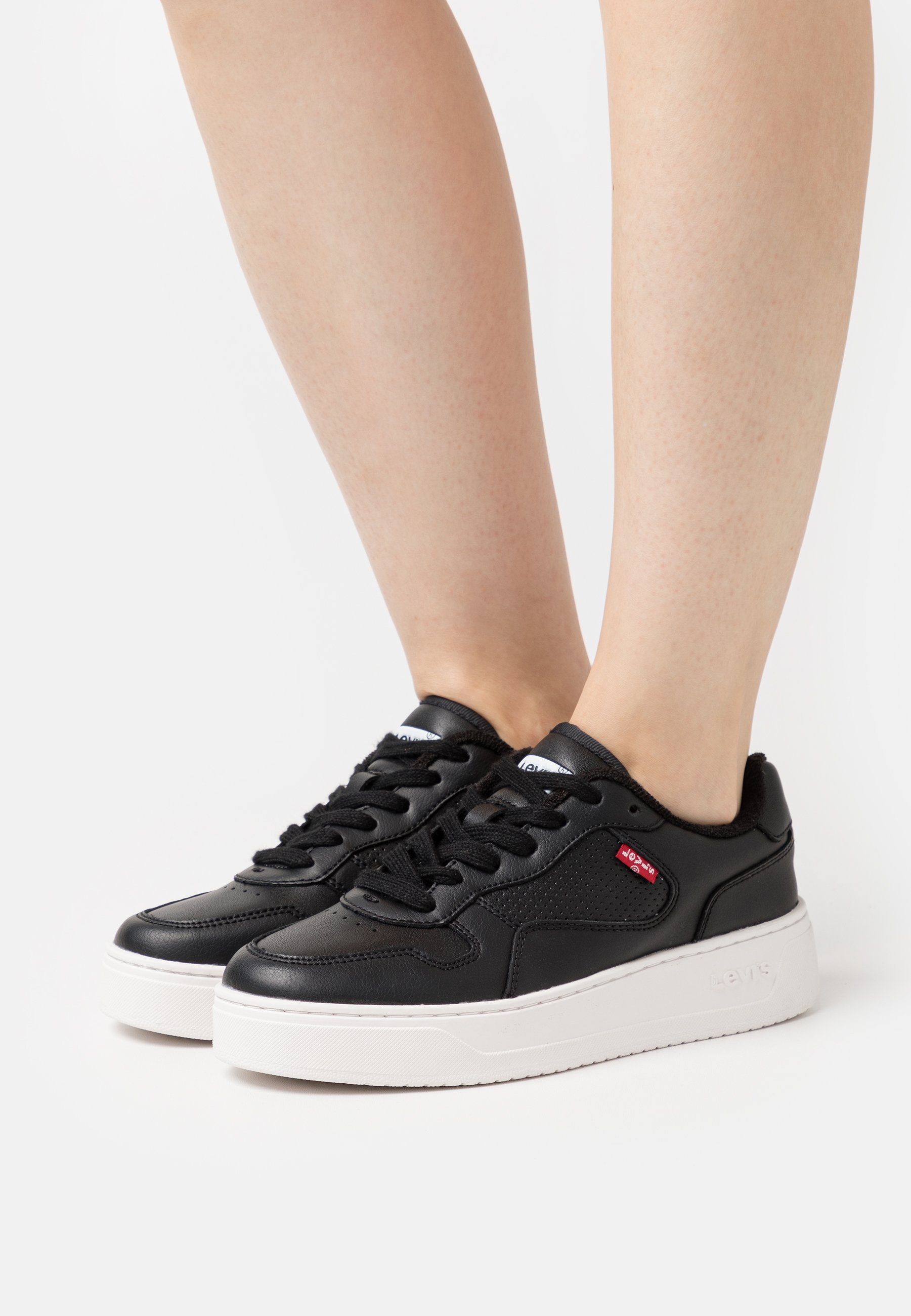 Levi's® GLIDE S - Trainers - regular black/black