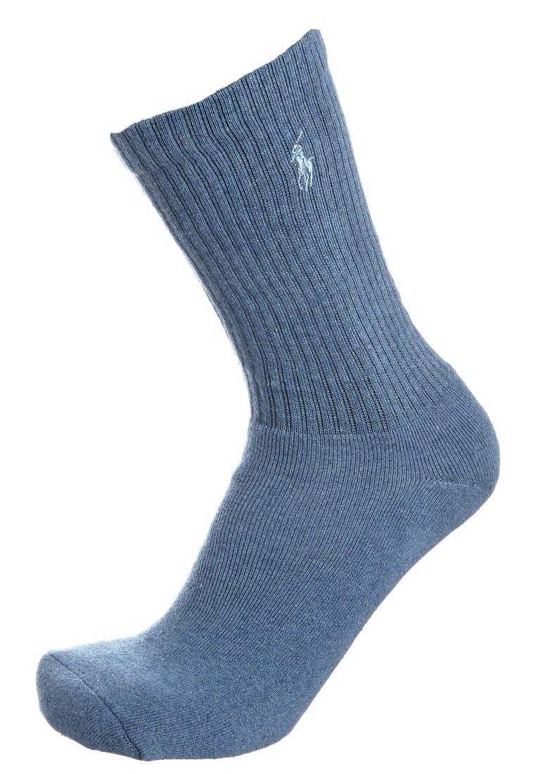 Polo Ralph Lauren CREW 3 PACK - Socks - denim/blue denim
