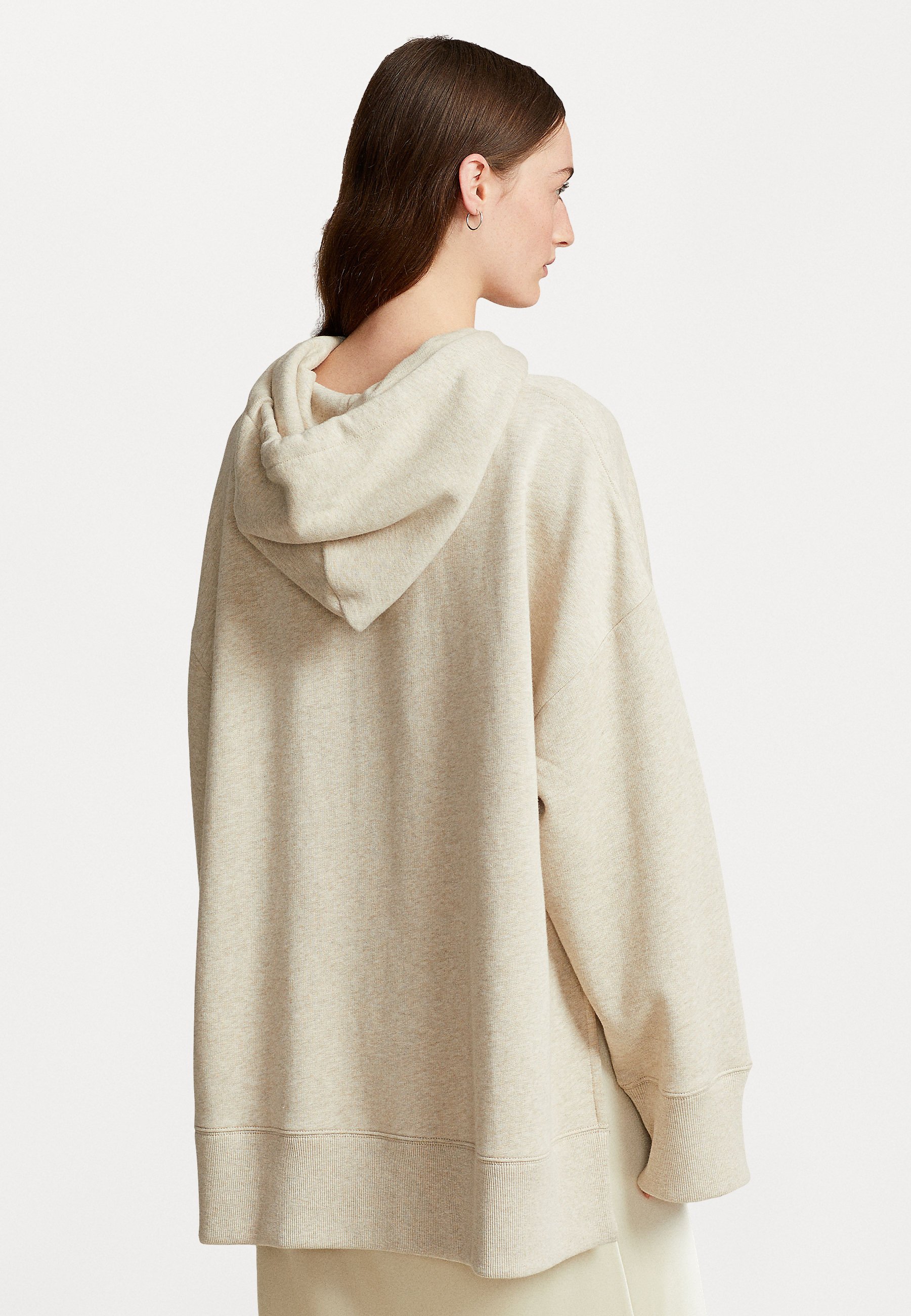 Polo Ralph Lauren LONG SLEEVE - Sweatshirt - expedition dune heather/taupe