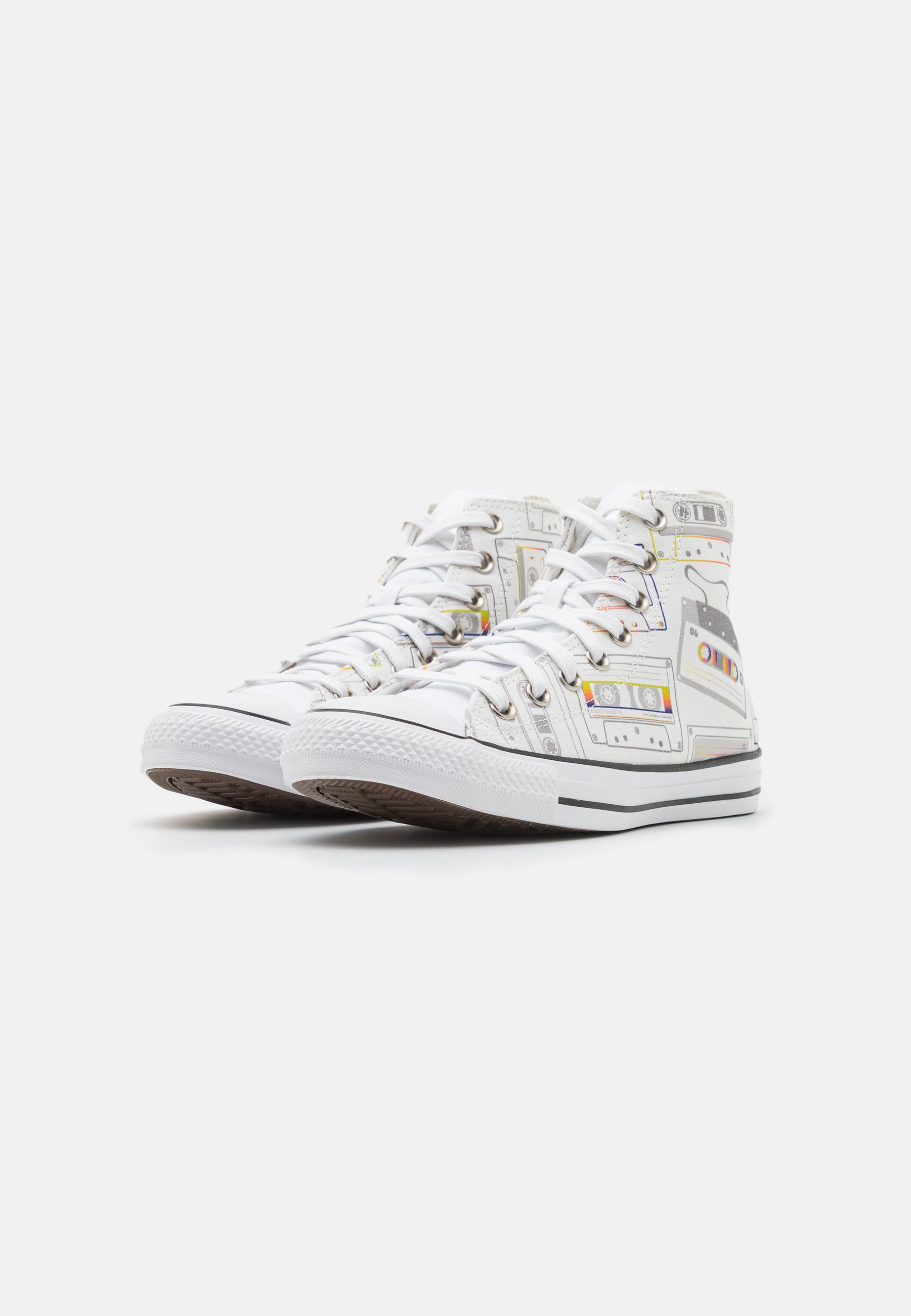 Converse CHUCK TAYLOR ALL STAR UNISEX - High-top trainers - white/black/vintage white/white