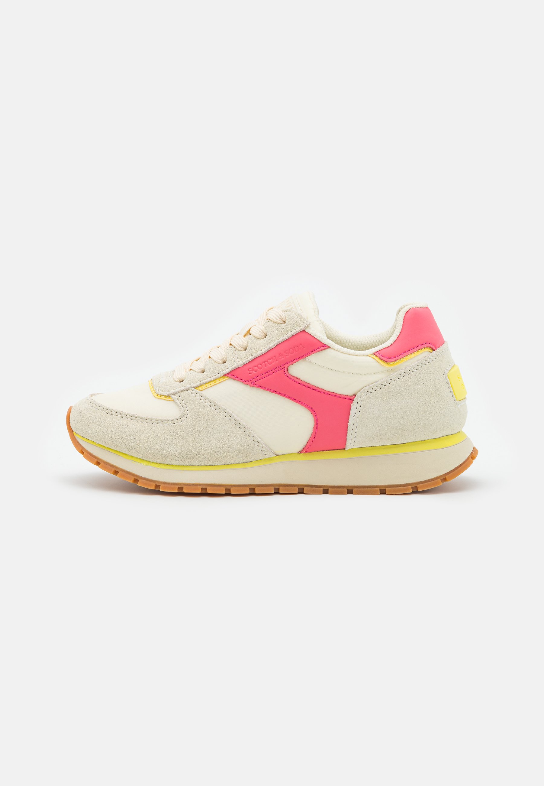 Scotch & Soda INEZ - Trainers - cream/multi-coloured/off-white
